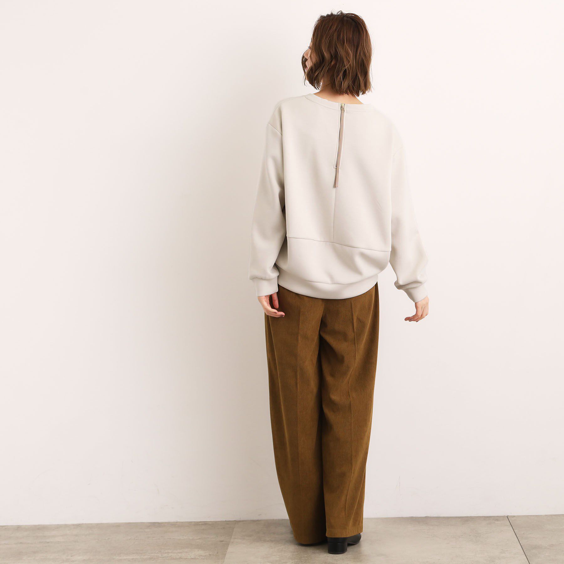 grove「ダンボールコクーンシルエットプルオーバー」|パーカー|