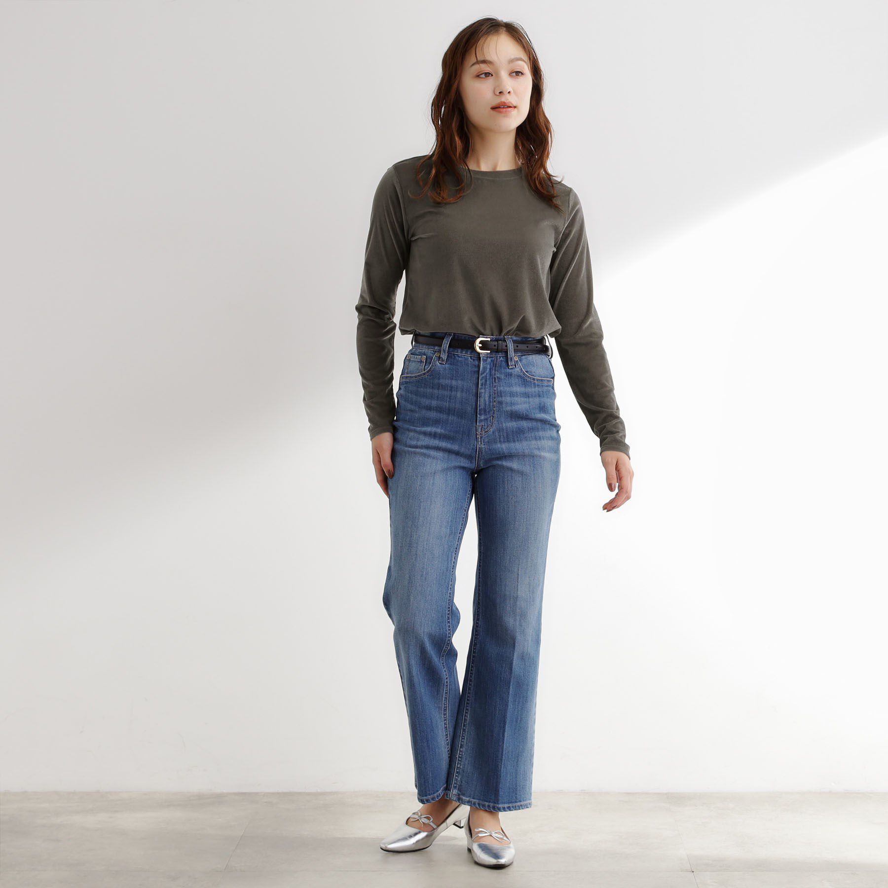 grove「シアーカットベロアロンT」|Tシャツ・カットソー|