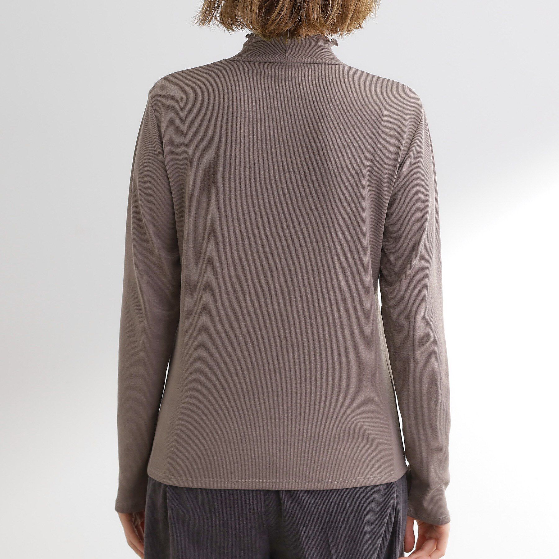 grove「毎日にちょうどいい、テレコメロータートルネック」|Tシャツ・カットソー|