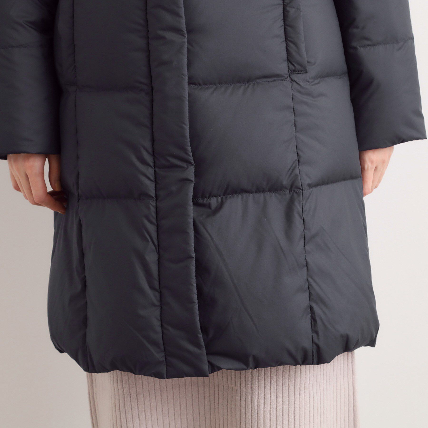 grove「【名品アウター/800FP・多機能】つつまれダウンロング」|ダウン|