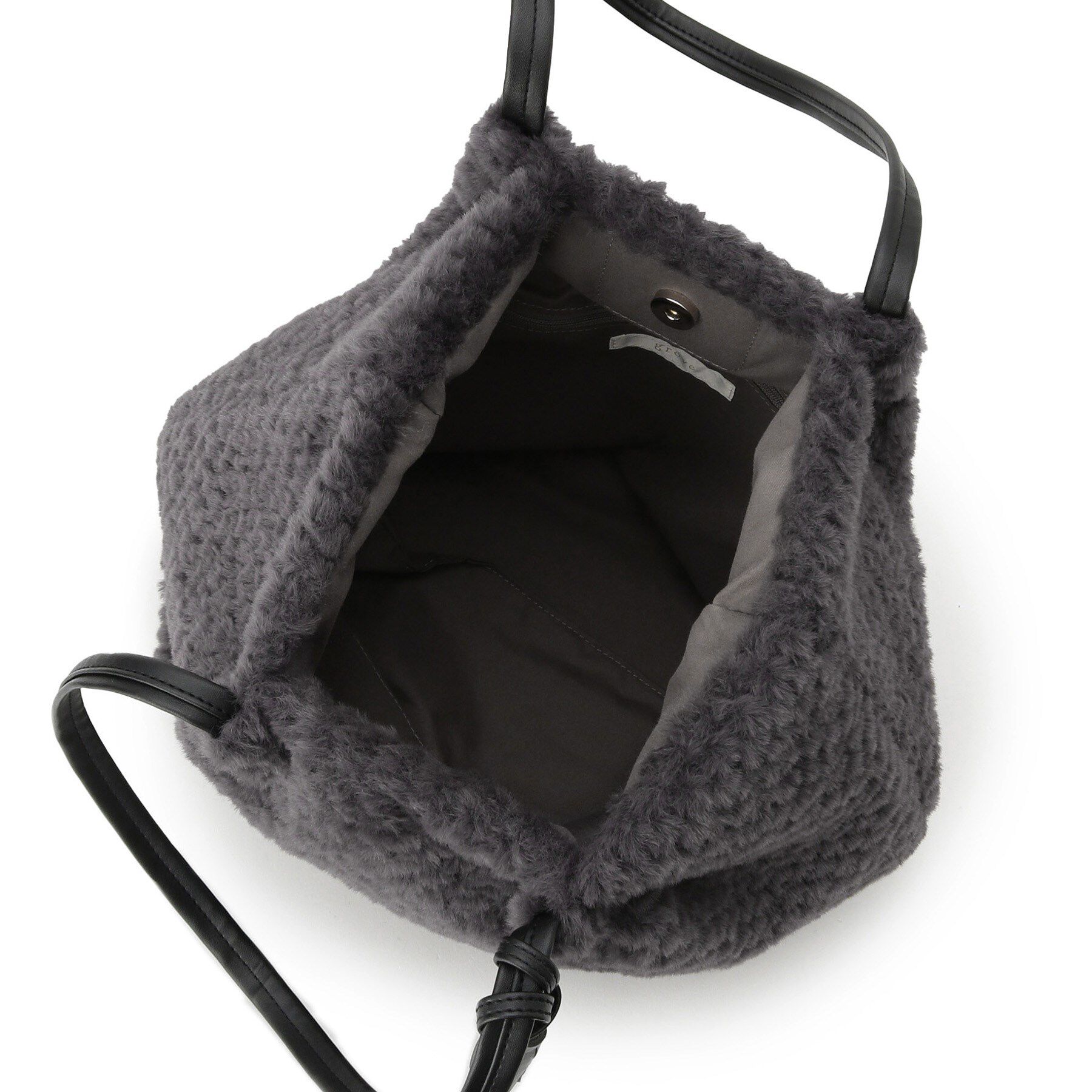 grove「ポコポコエコファータッセルトート」|トートバッグ|