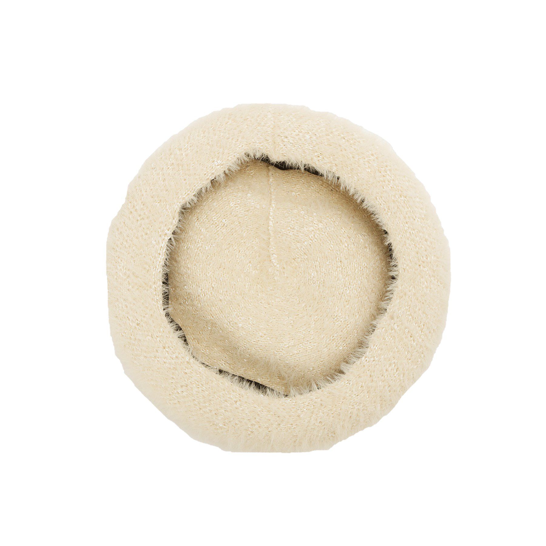 grove「スパンコールシャギーベレー」|ハンチング・ベレー帽|