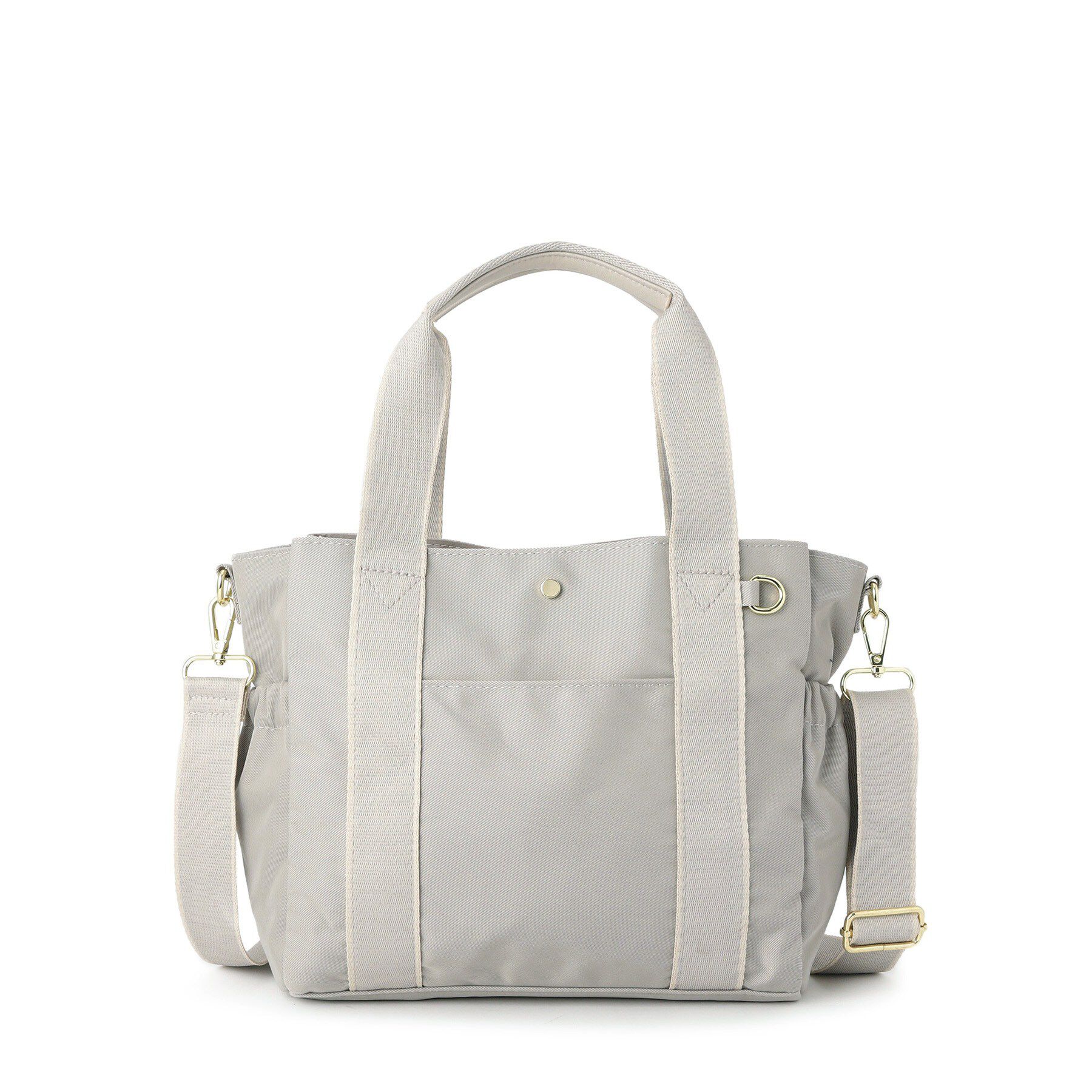 grove「【撥水】ギャザーラインテープ2WAYトート」|トートバッグ|