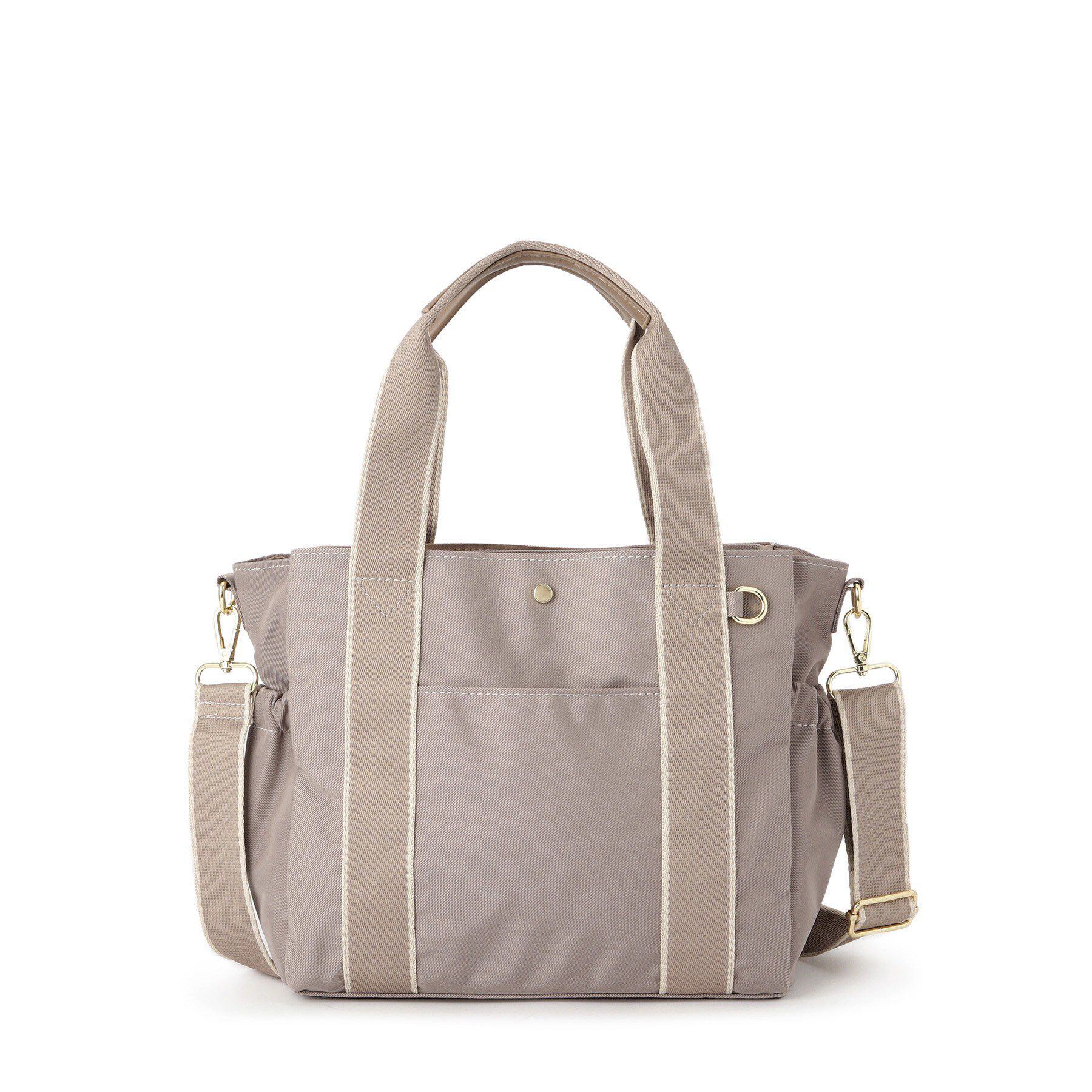 grove「【撥水】ギャザーラインテープ2WAYトート」|トートバッグ|