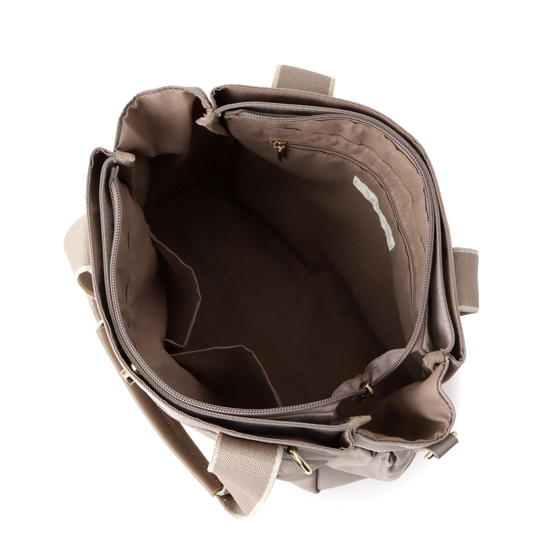 grove「【撥水】ギャザーラインテープ2WAYトート」|トートバッグ|