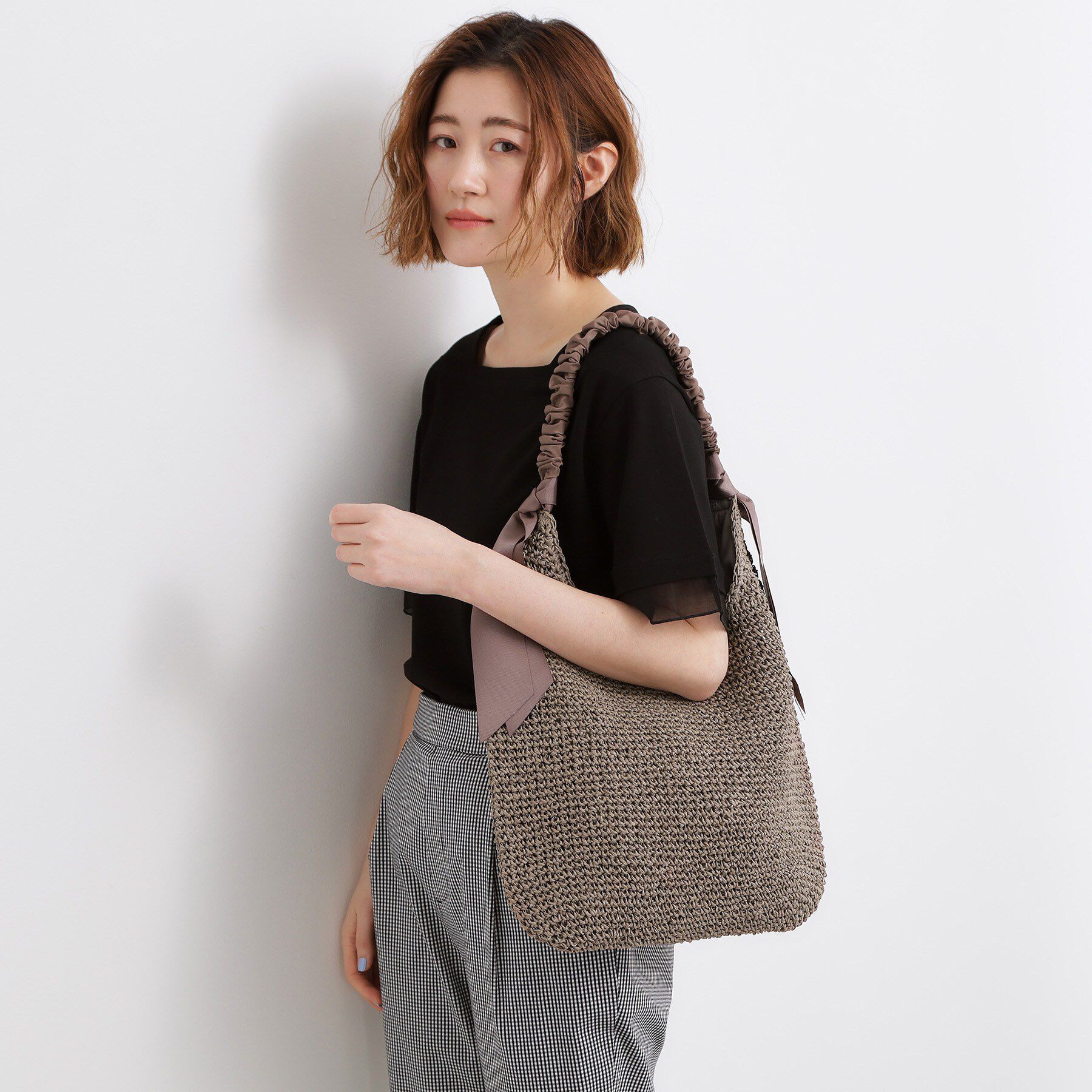 grove「リボンペーパーワンショルダー」|ショルダー・メッセンジャー|