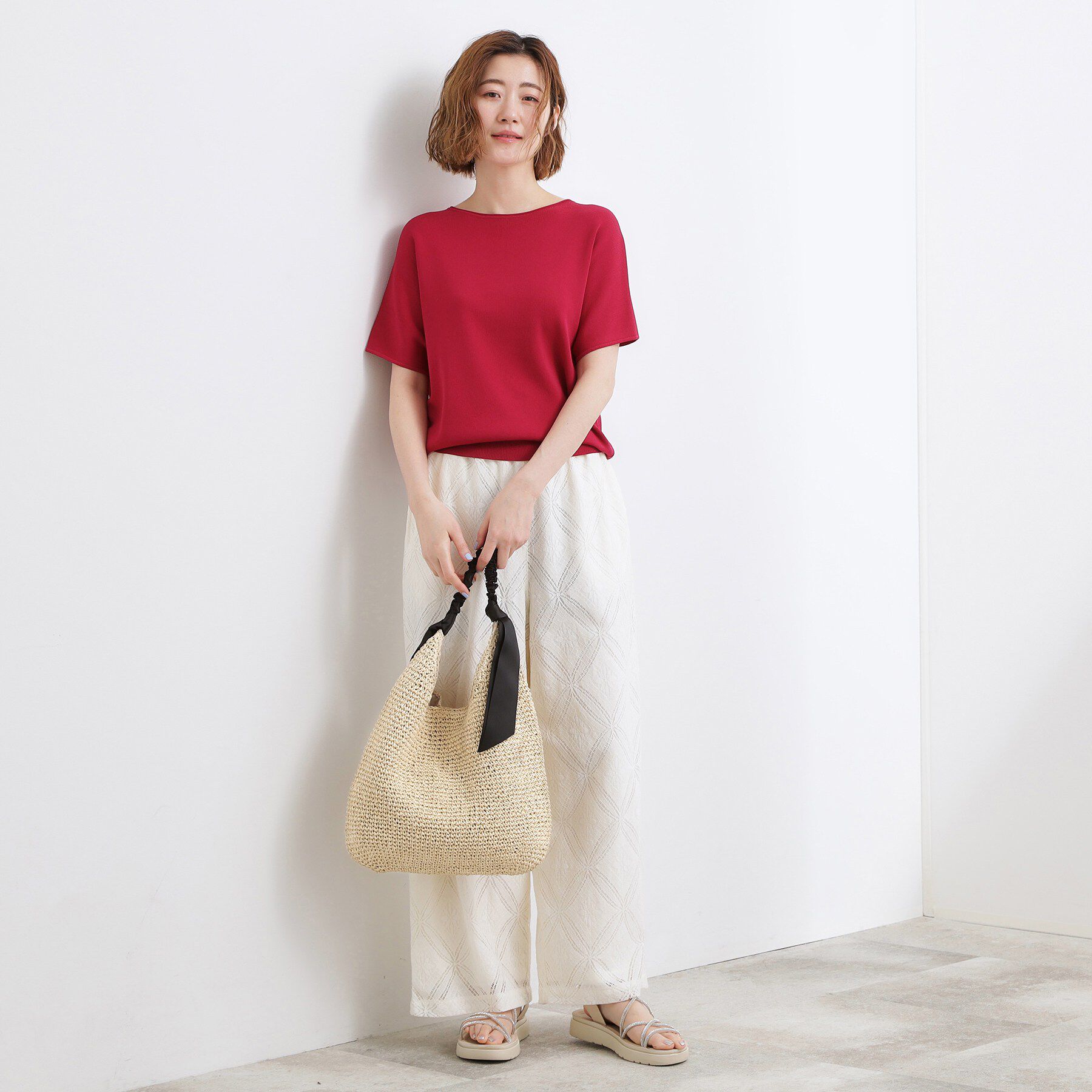 grove「リボンペーパーワンショルダー」|ショルダー・メッセンジャー|