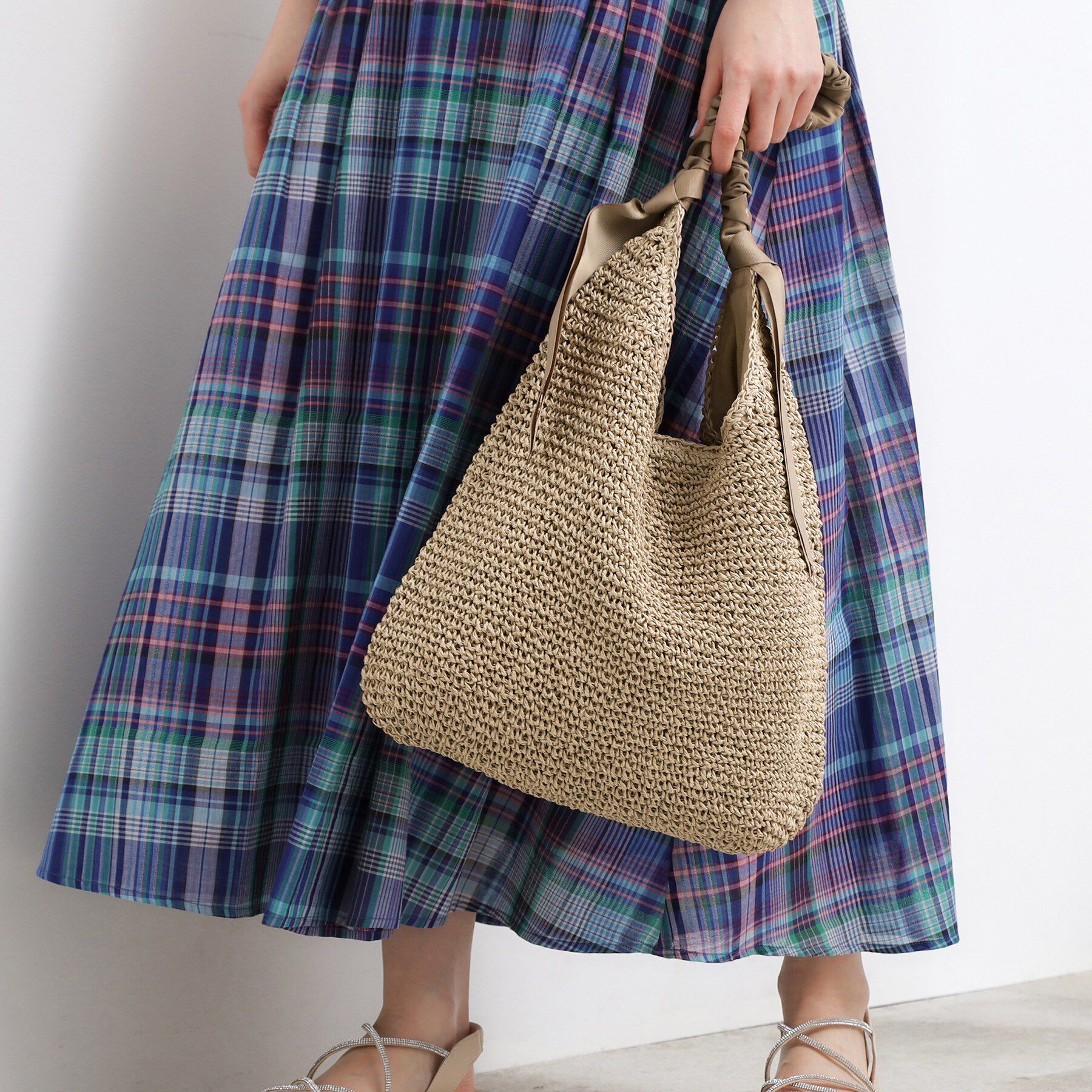 grove「リボンペーパーワンショルダー」|ショルダー・メッセンジャー|ダークベージュ(05