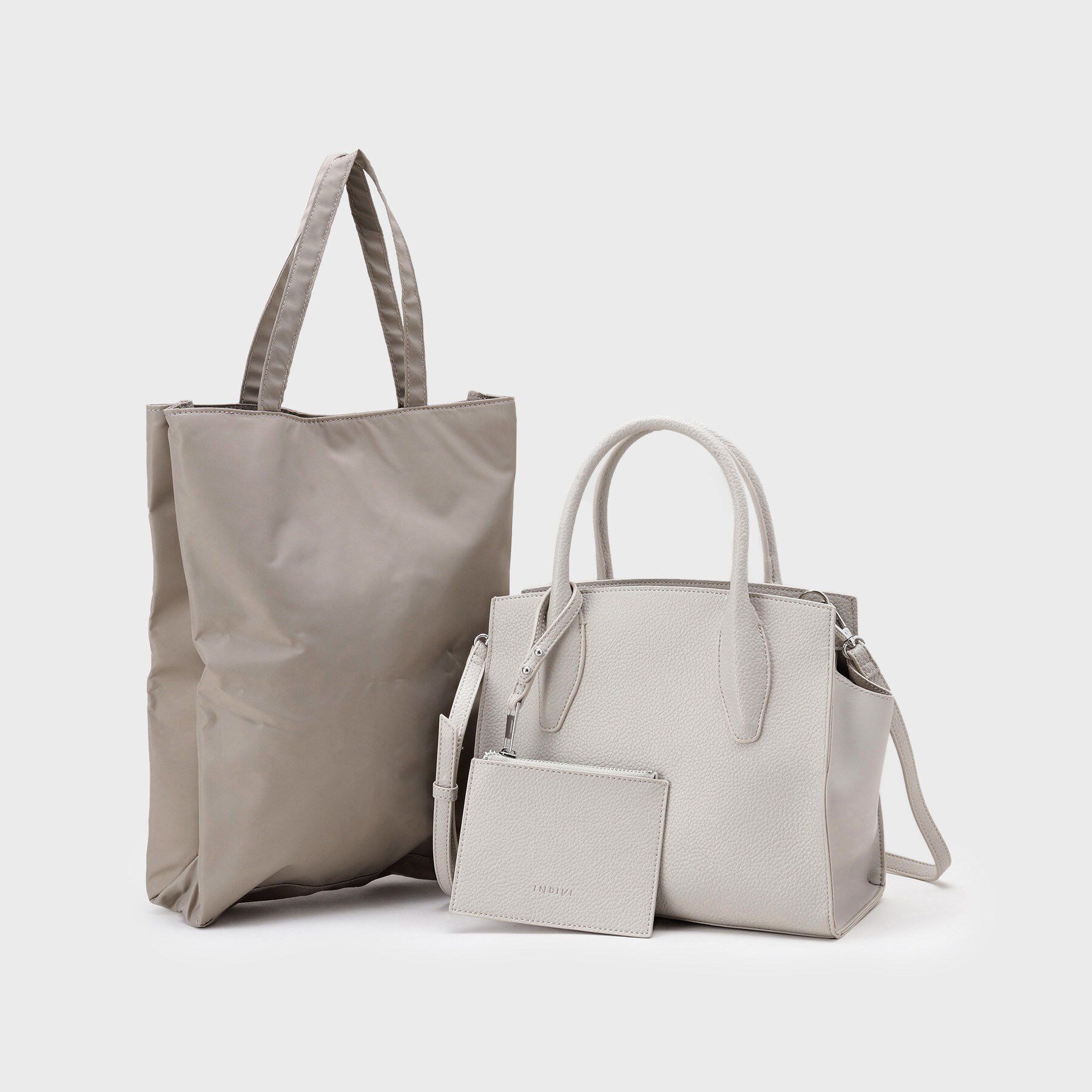 INDIVI「◆【合皮／マルチWAY／サブバッグ付】ミニショルダーバッグ」|ショルダー・メッセンジャー|