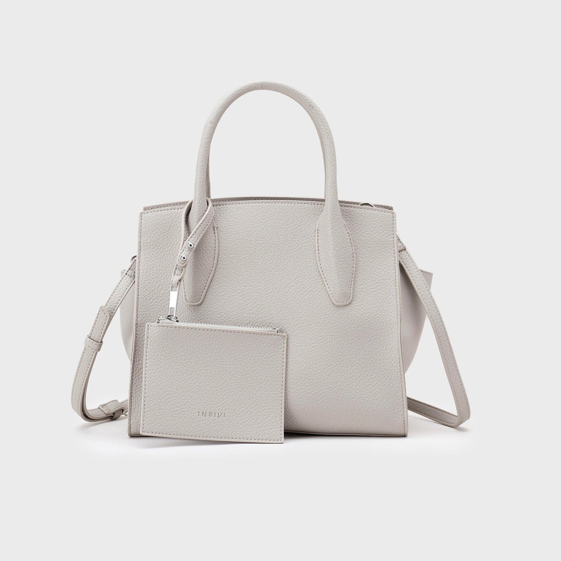 INDIVI「◆【合皮／マルチWAY／サブバッグ付】ミニショルダーバッグ」|ショルダー・メッセンジャー|