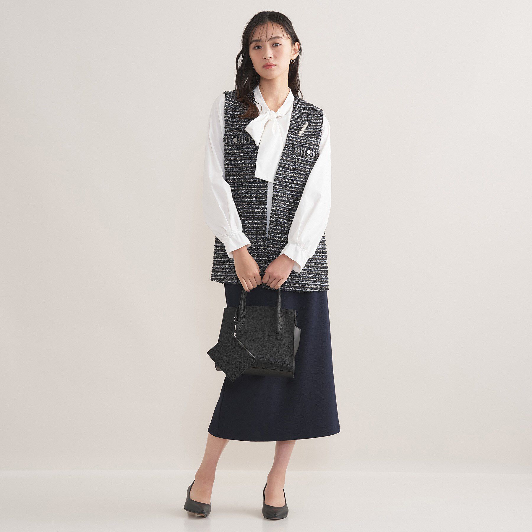 INDIVI「◆【合皮／マルチWAY／サブバッグ付】ミニショルダーバッグ」|ショルダー・メッセンジャー|