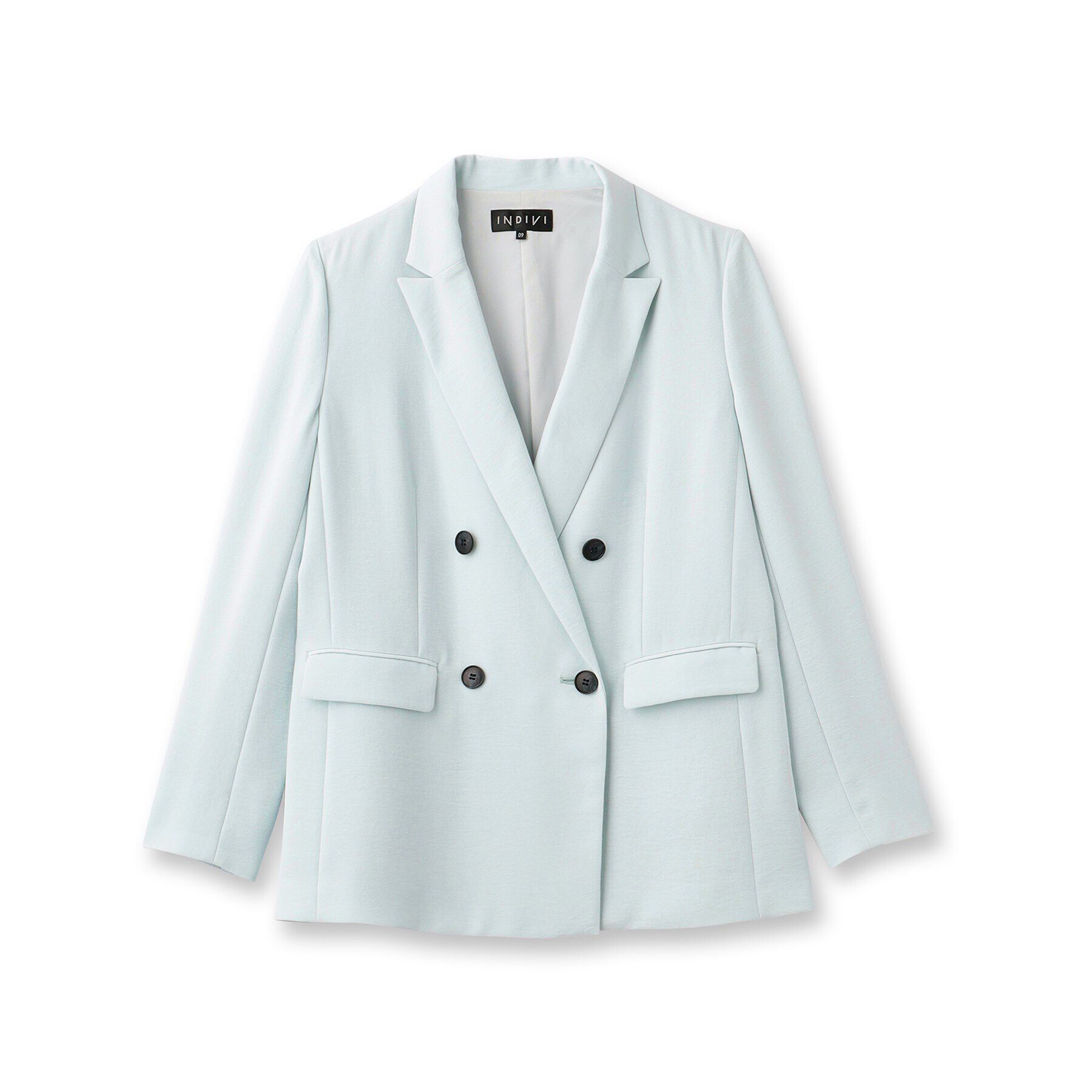 INDIVI「【着る日傘/遮熱/UVケア】ダブルジャケット」|スーツ|