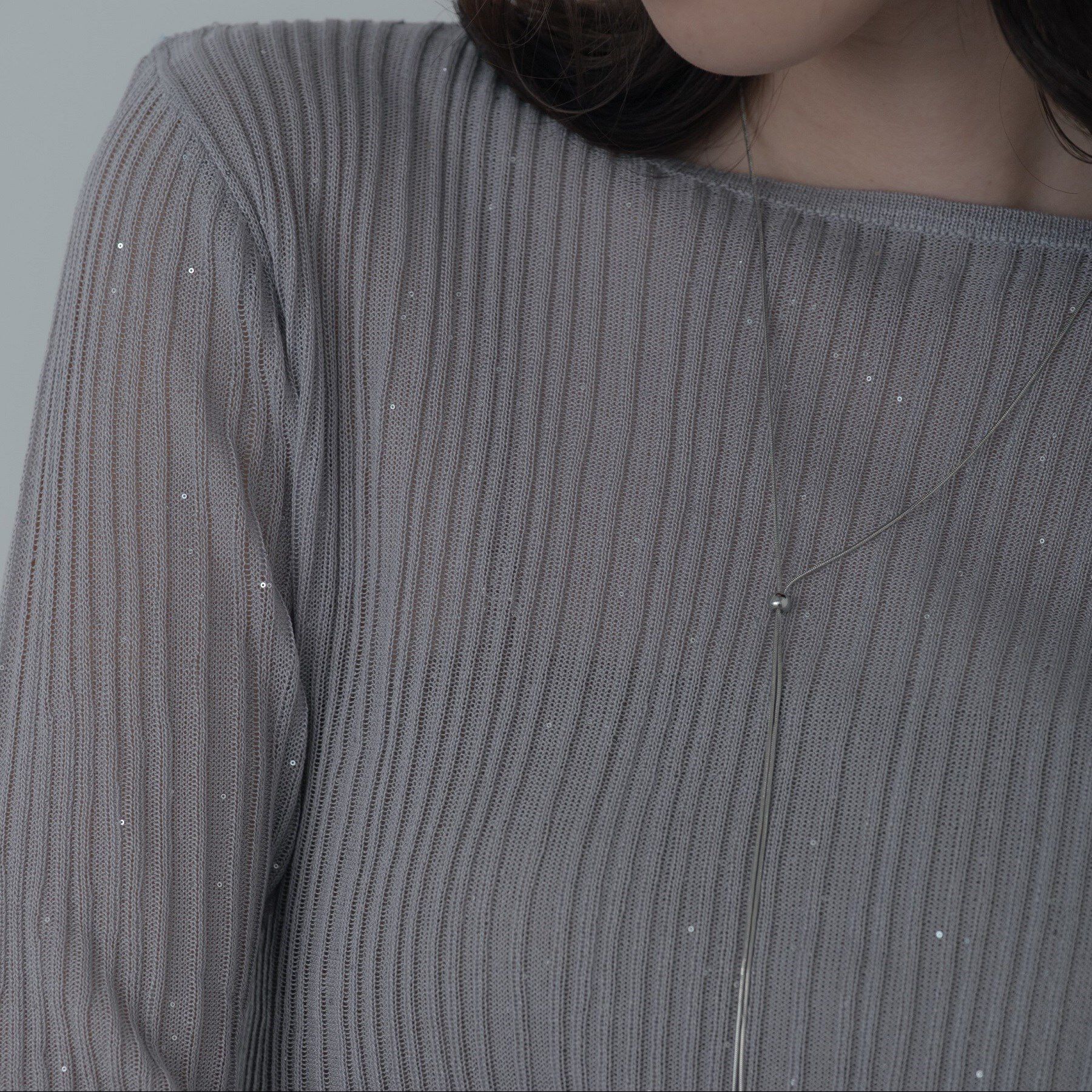 GALLEST「シアースパンコールニット」|ニット・セーター|