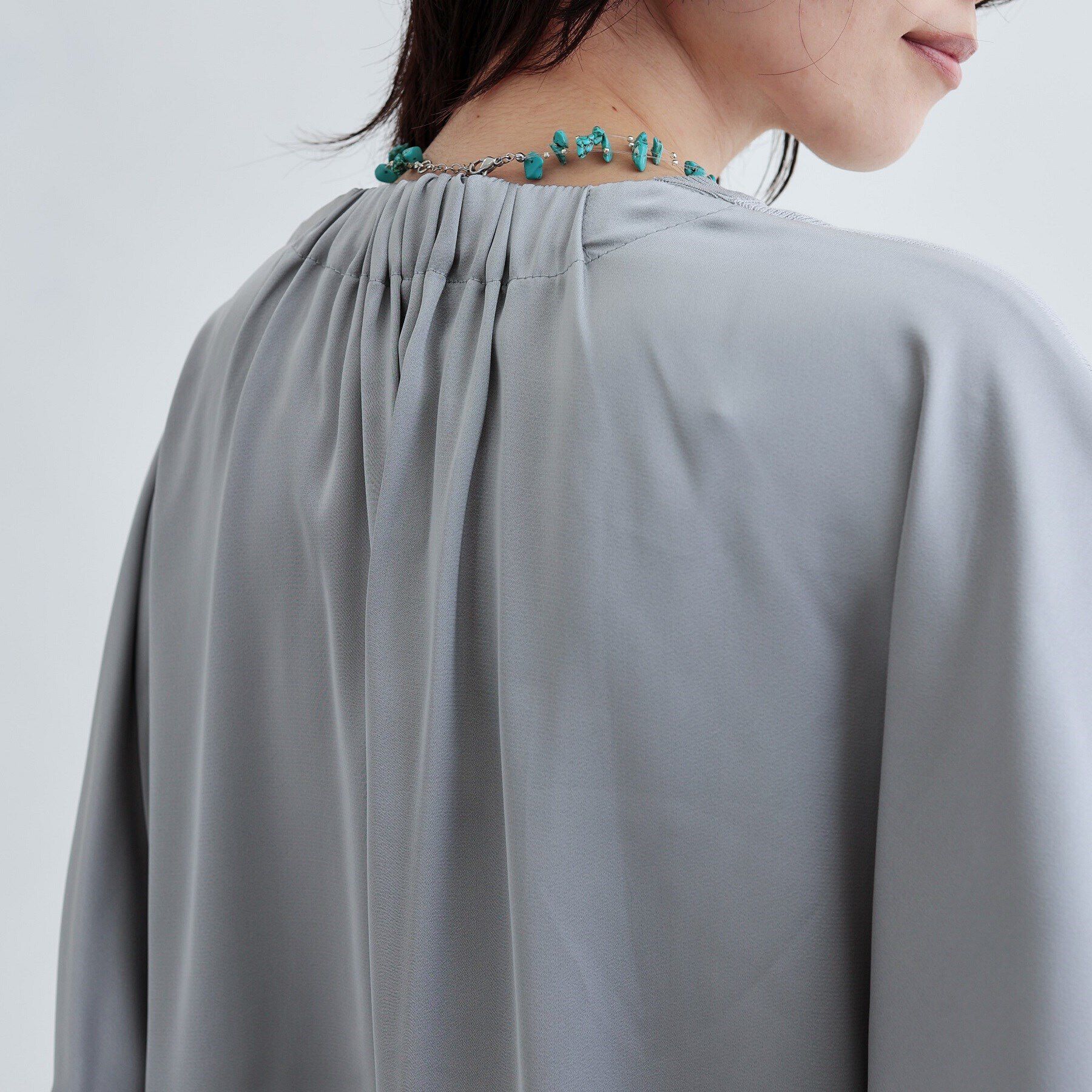 GALLEST「サテンバックドルマンニット」|ニット・セーター|