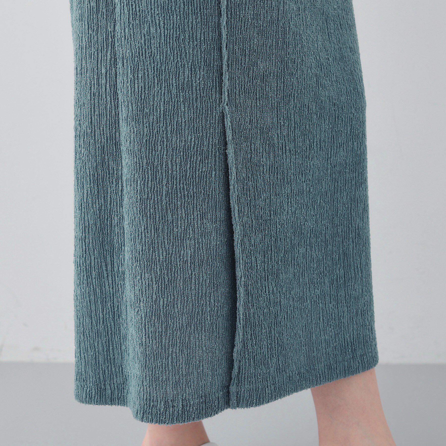 INDIVI「【日本製／SETUP可能】巻き風デザインスカート」|スカート|