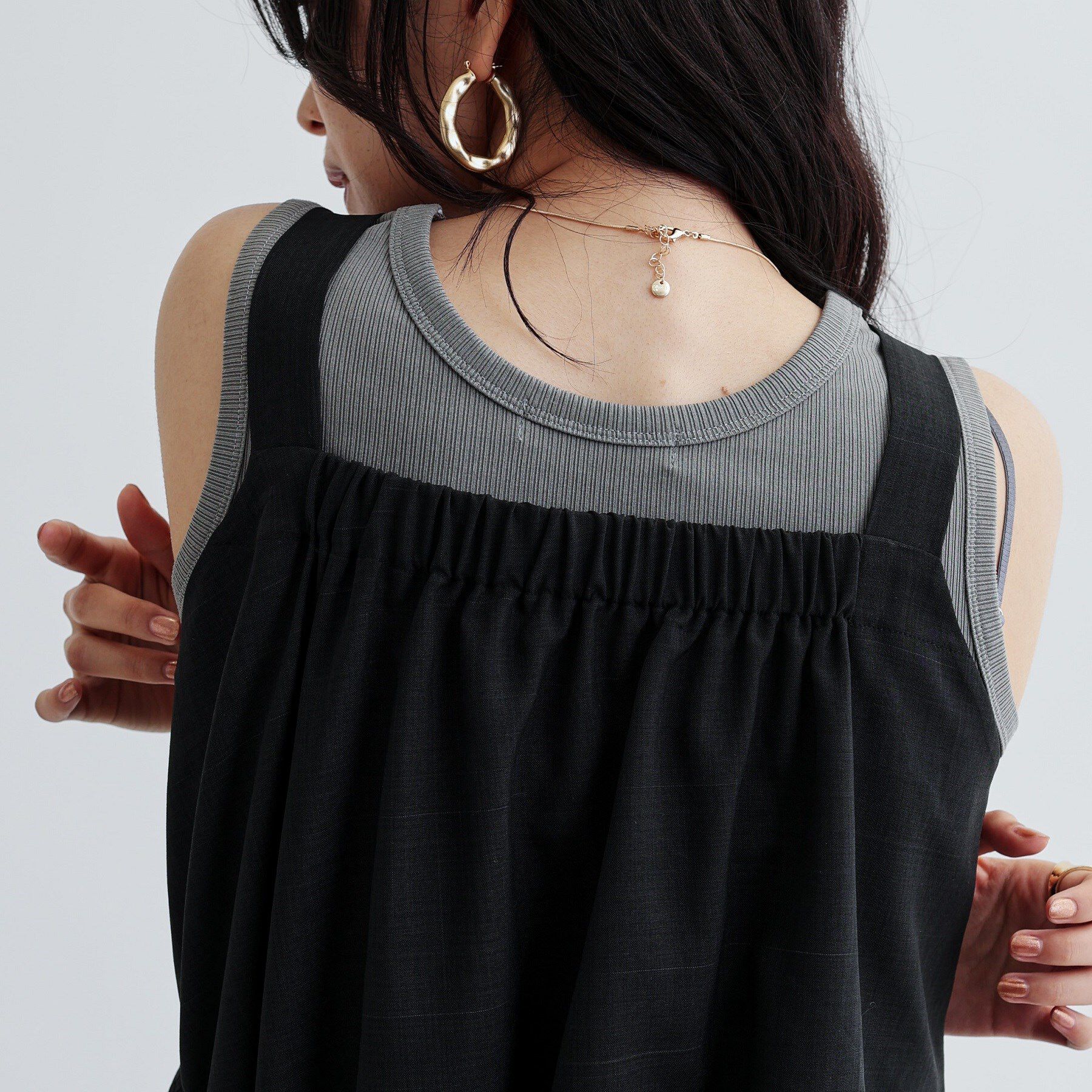 GALLEST「イレギュラーシャーリングワンピース」|ワンピース|