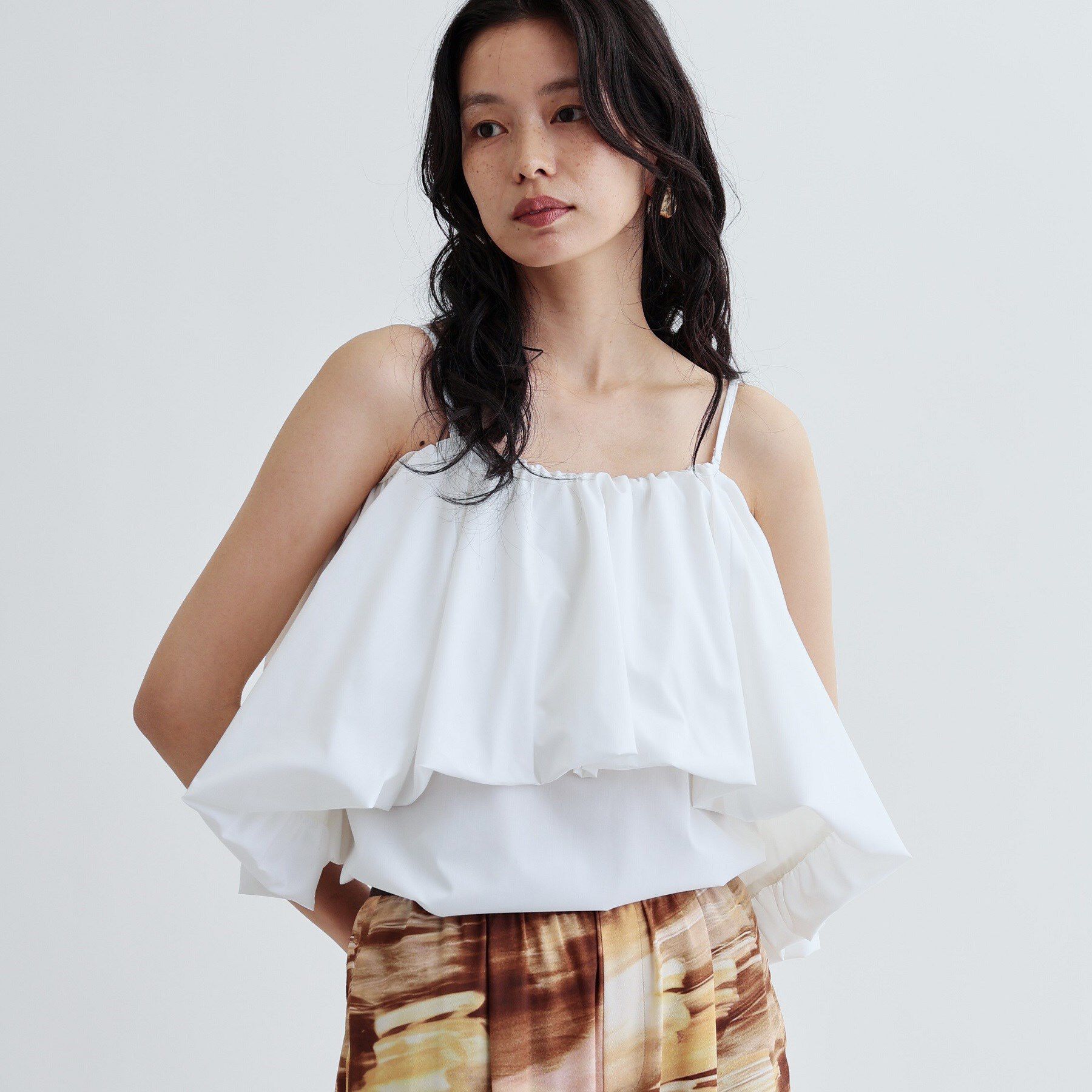 GALLEST「ボリュームオフショルブラウス」|シャツ・ブラウス|