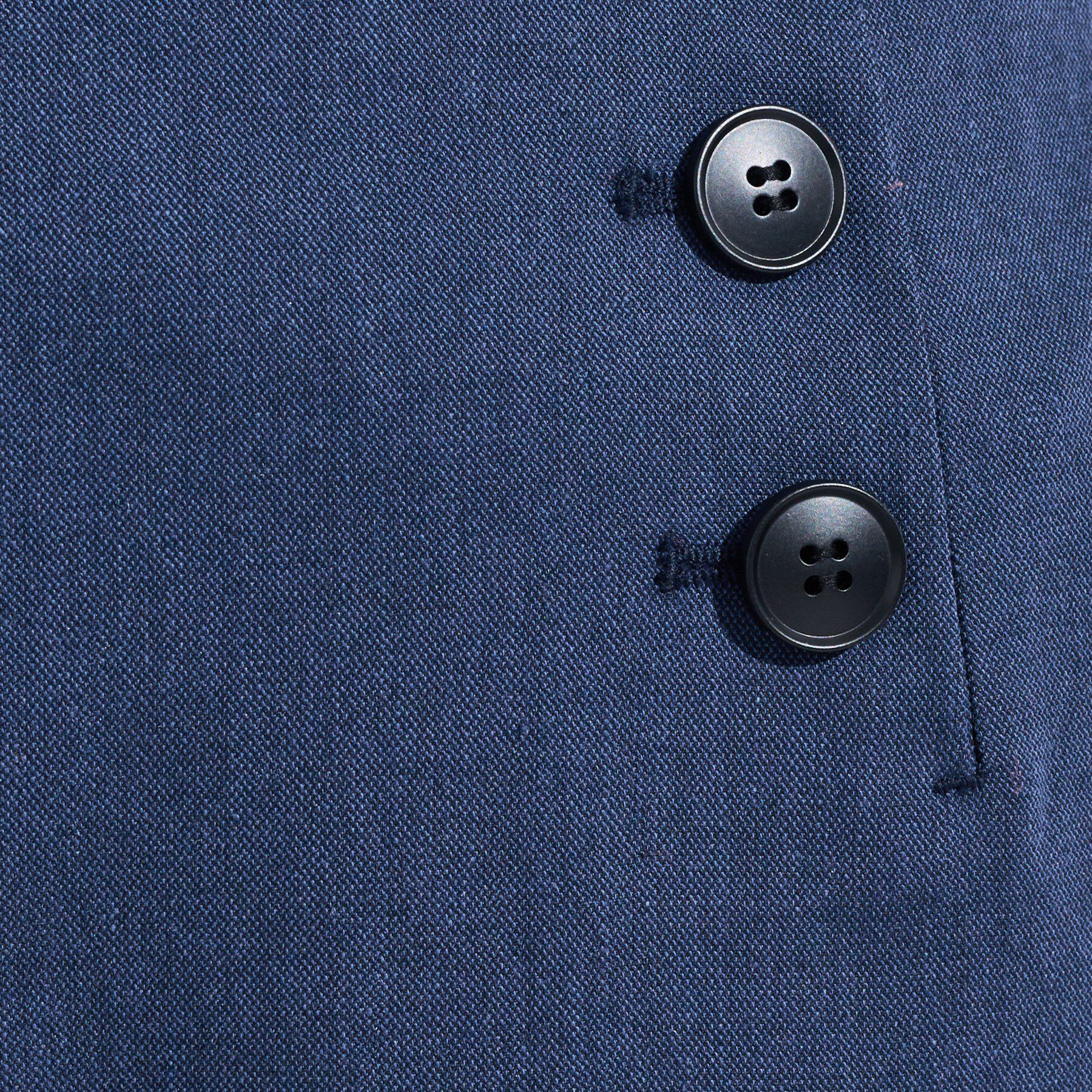 INDIVI「【デニムライク】マリンボタン リネン混ワイドパンツ」|その他|