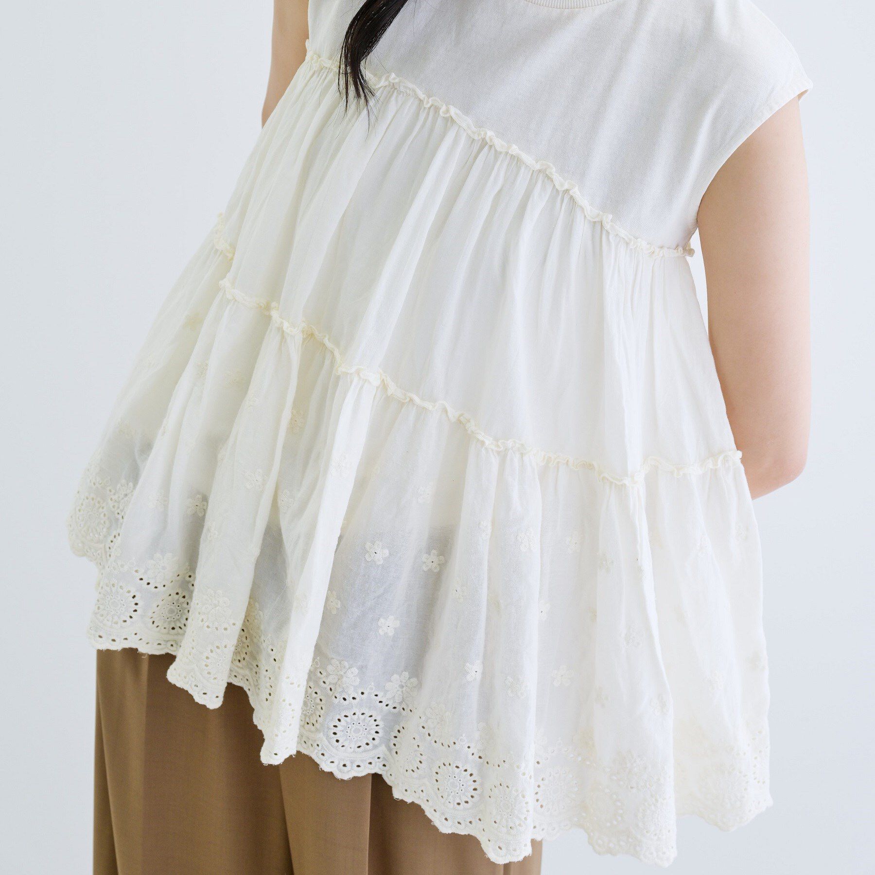 GALLEST「ピグメントダイノースリーブカットソー」|Tシャツ・カットソー|