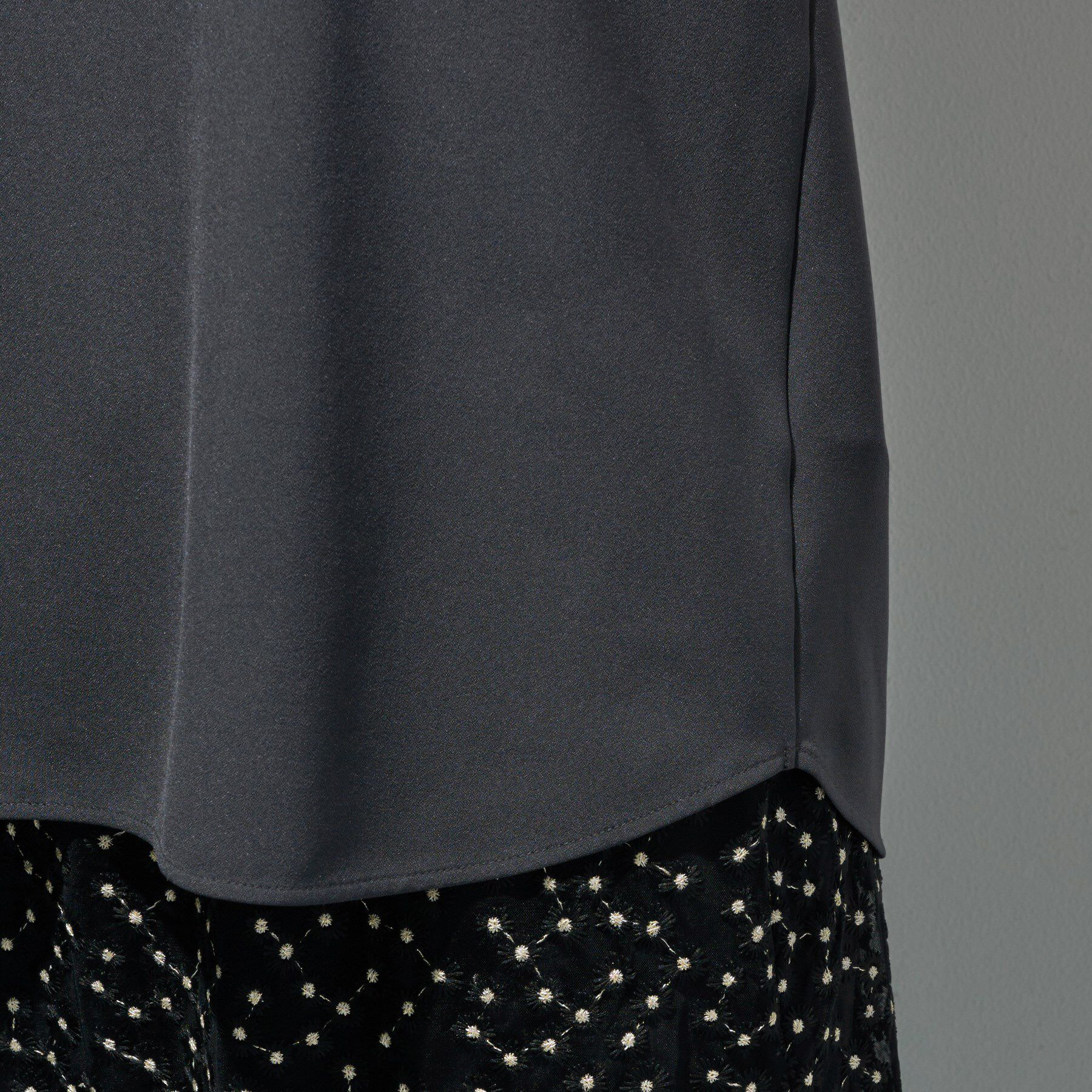 INDIVI「【インナーとしても活躍！／SETUP可能】ジョーゼット ノースリーブトップス」|Tシャツ・カットソー|