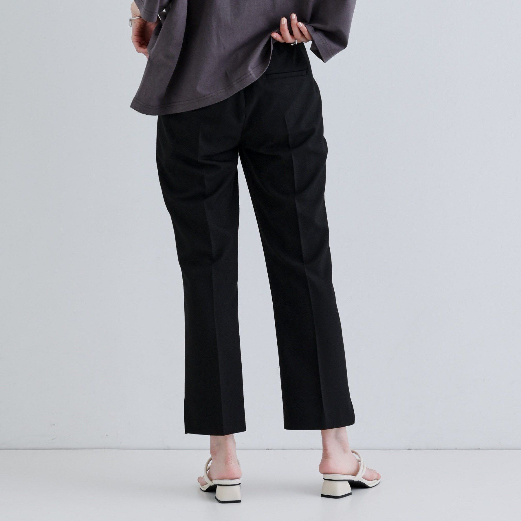GALLEST「クロップドスリットパンツ」|その他|
