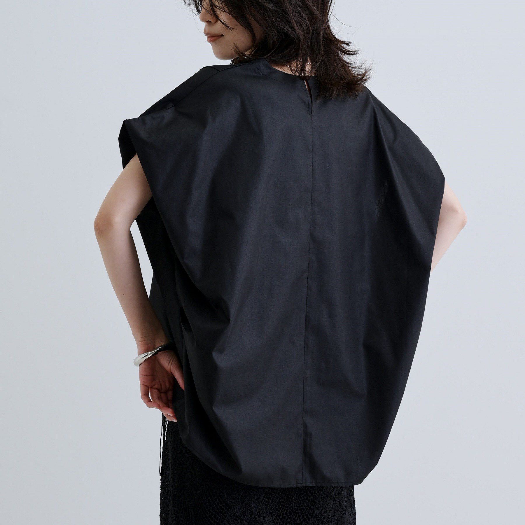 GALLEST「スリーブレスタックブラウス」|シャツ・ブラウス|
