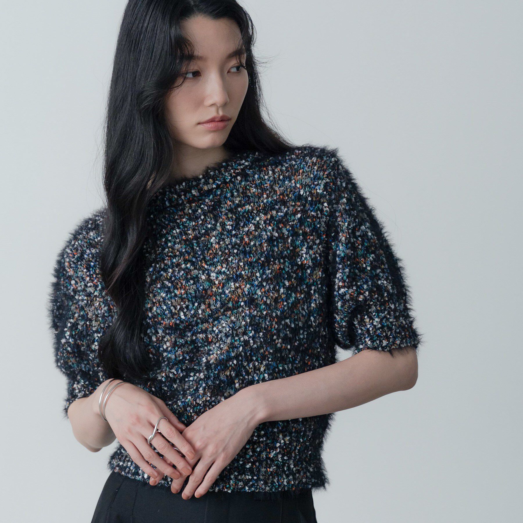 GALLEST「カラーネップニット」|ニット・セーター|