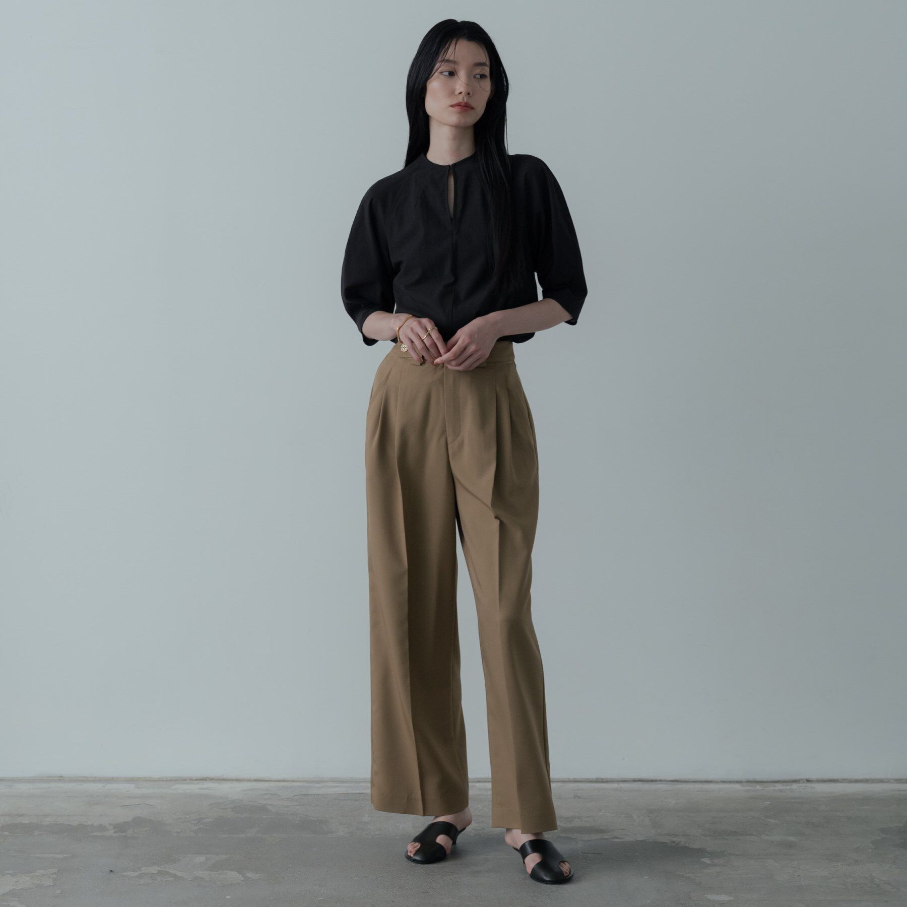 GALLEST「ボトルネックブラウス」|シャツ・ブラウス|