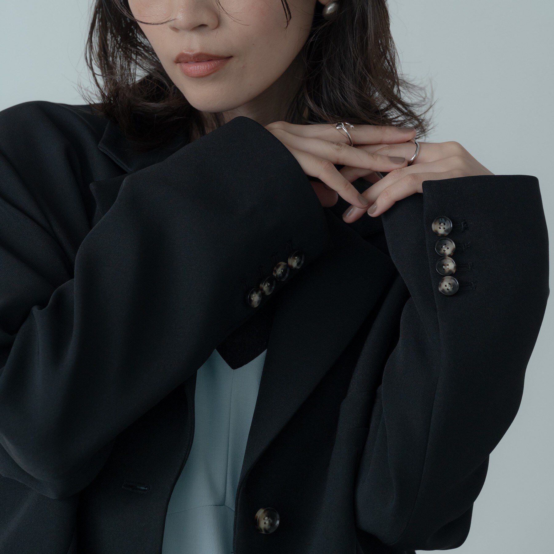 GALLEST「ダブルクロスオーバージャケット」|テーラードジャケット|