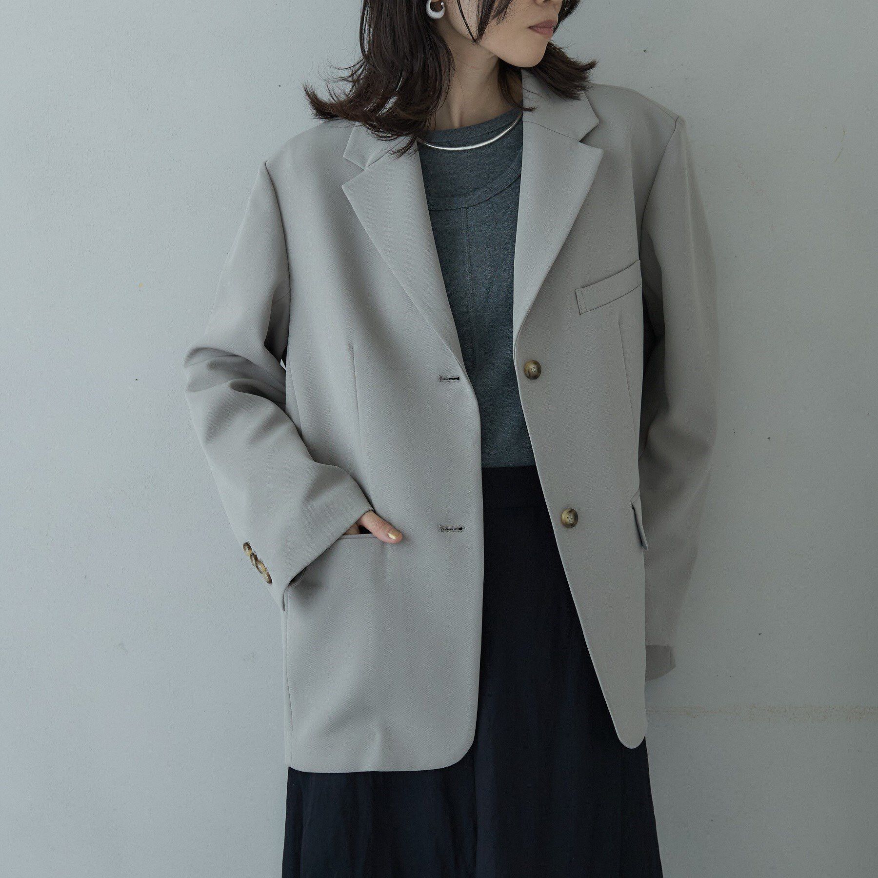 GALLEST「ダブルクロスオーバージャケット」|テーラードジャケット|ベージュ(052)