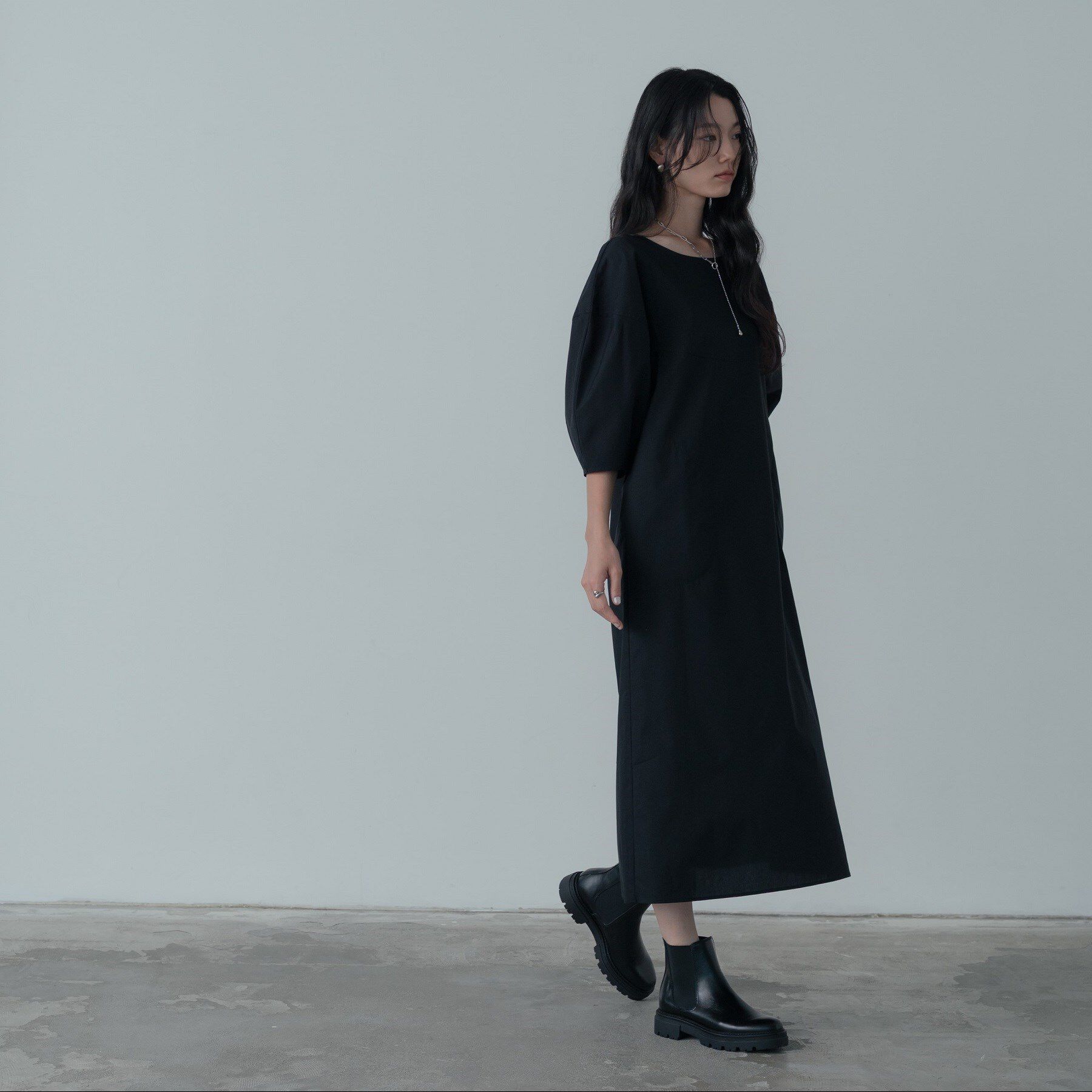 GALLEST「フォルムスリーブワンピース」|ワンピース|