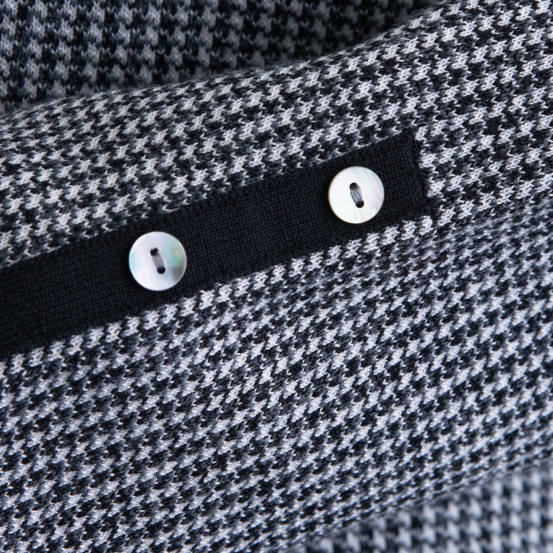 INDIVI「【洗える／SETUP可能】ジャカードボートネックニット」|ニット・セーター|