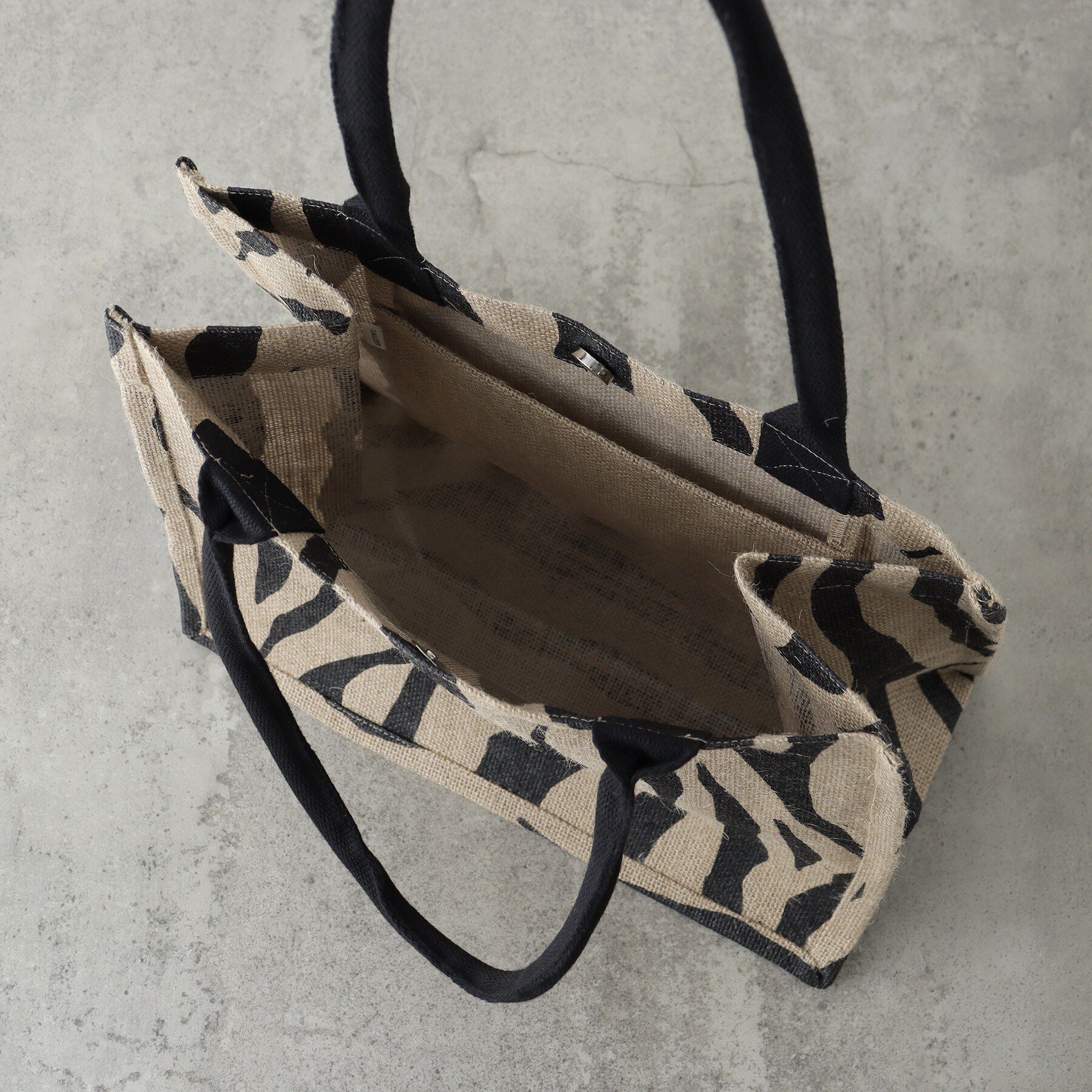 GALLEST「【A4サイズ収納・マチたっぷり】ジュートトートバッグ／エコバッグ」|トートバッグ|