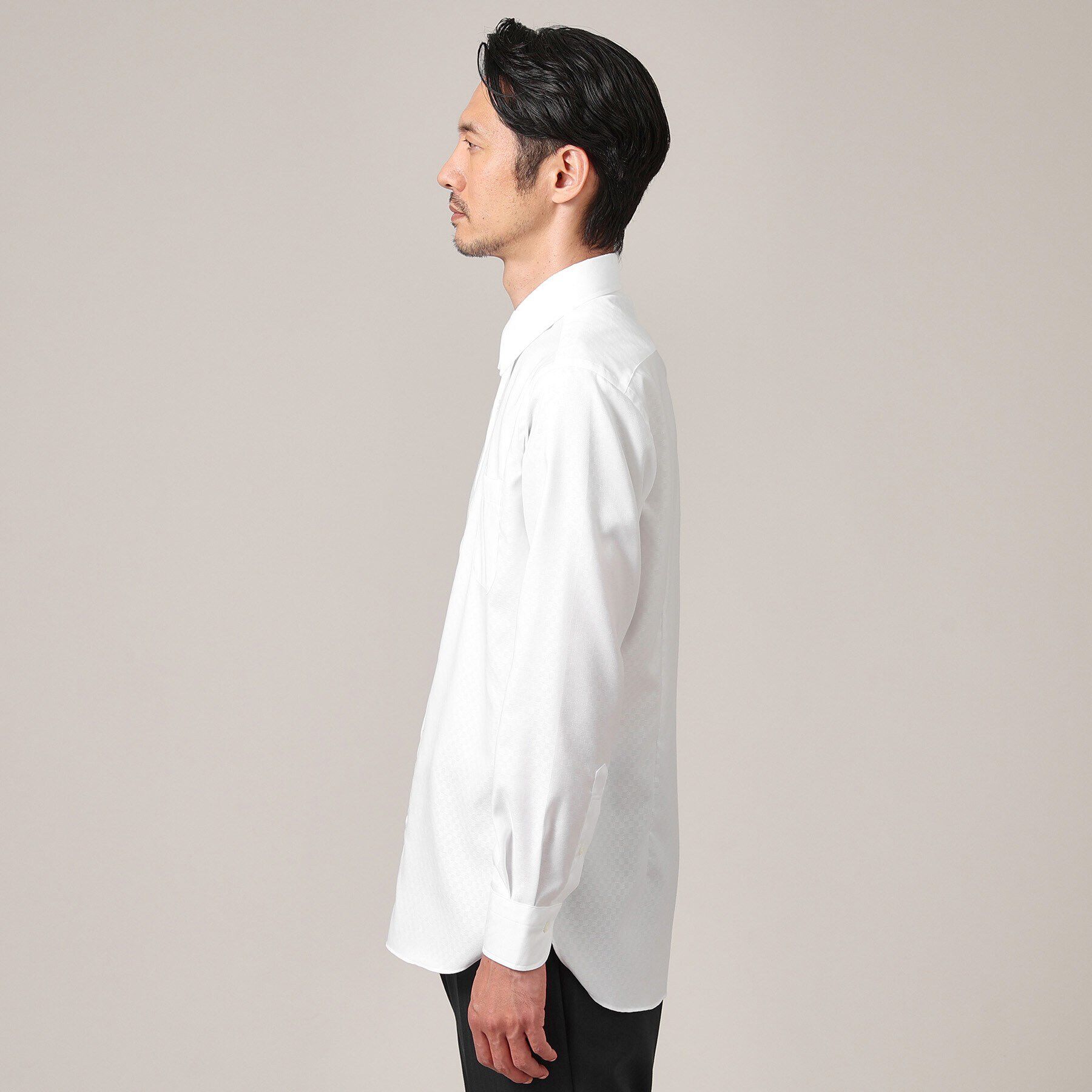 TAKEO KIKUCHI「【Made in JAPAN】市松紋 ドレスシャツ」|シャツ・ブラウス|