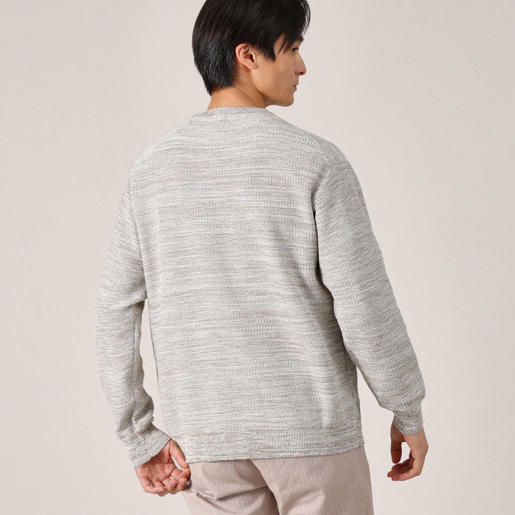 TAKEO KIKUCHI「スプリング メランジ ニット」|ニット・セーター|
