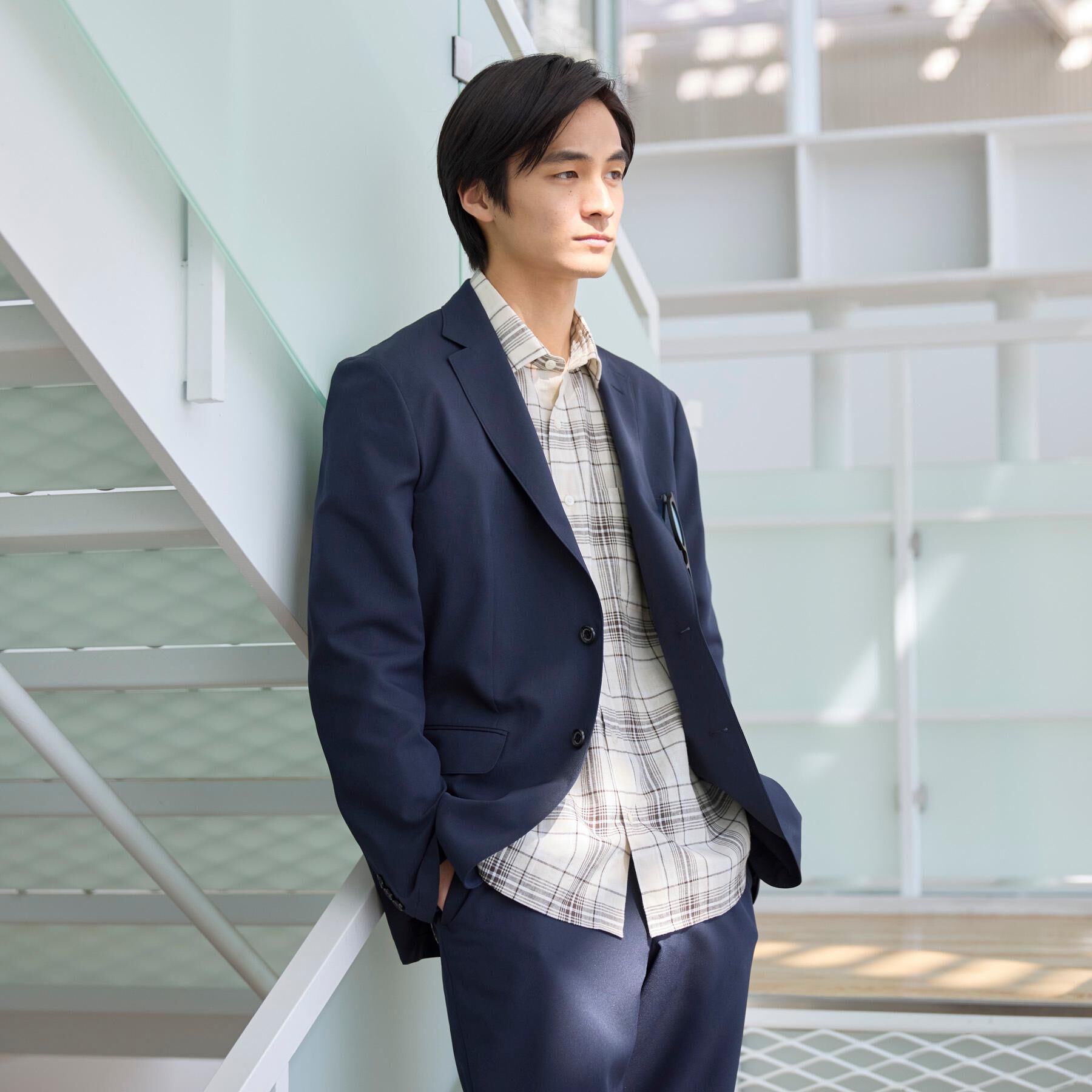 TAKEO KIKUCHI「【LIMITED】コンフォータブル セットアップ /ジャケット＆パンツ」|テーラードジャケット|