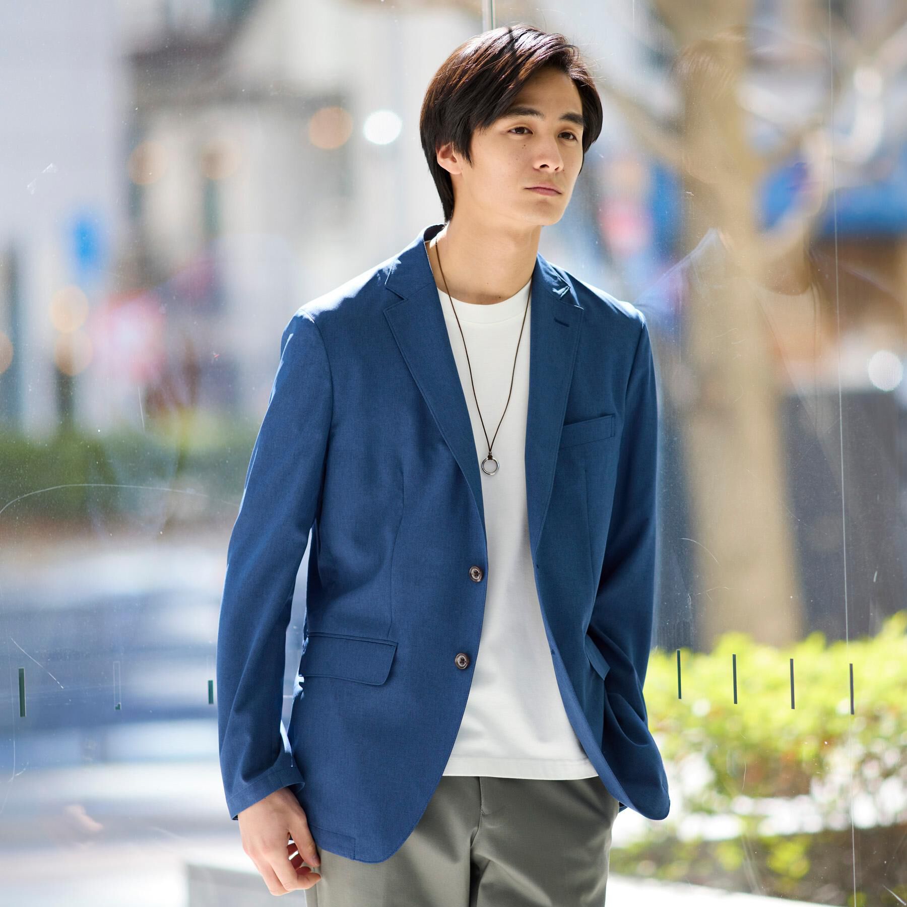 TAKEO KIKUCHI「【LIMITED】コンフォータブル セットアップ /ジャケット＆パンツ」|テーラードジャケット|