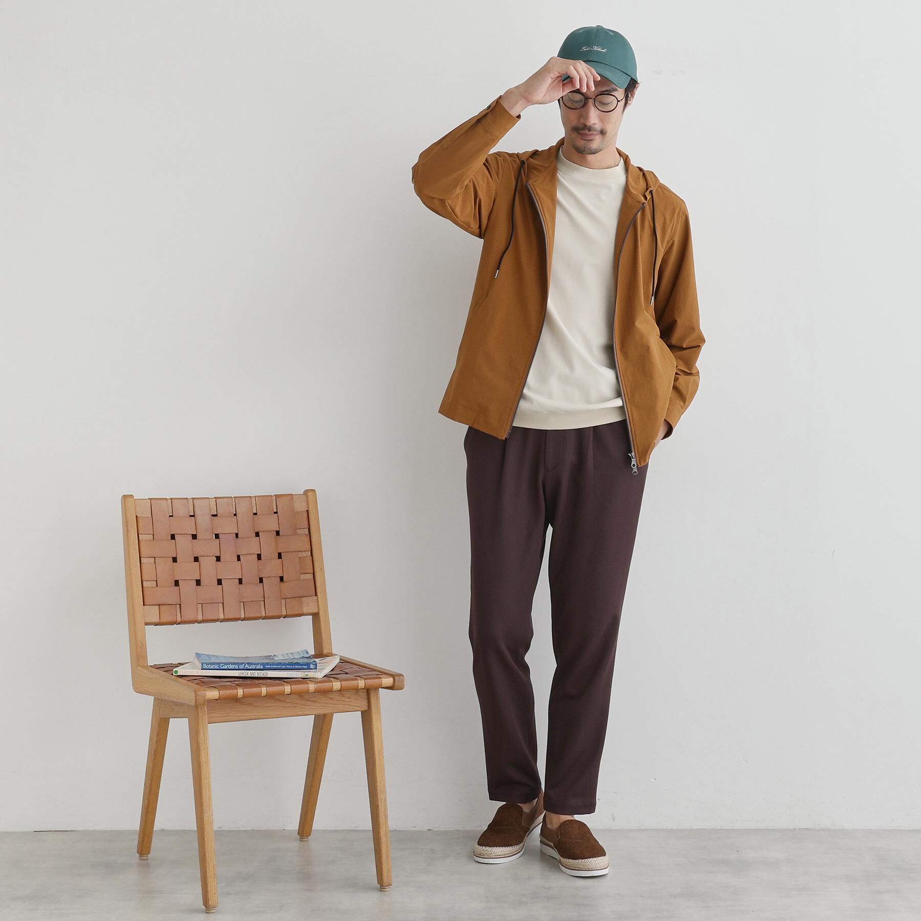 TAKEO KIKUCHI「【3D ナイロン ストレッチ】ジップアップ フードブルゾン」|ブルゾン・スタジャン|