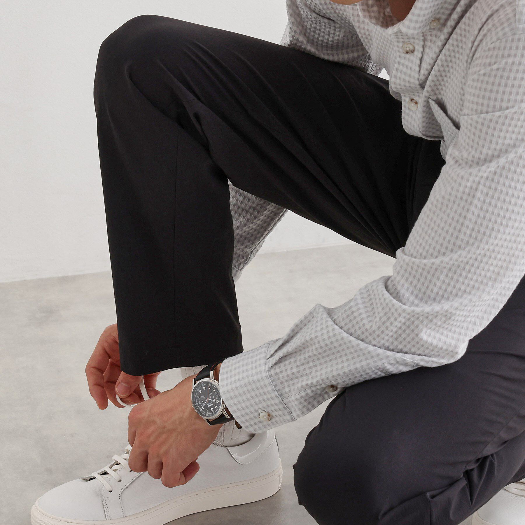 TAKEO KIKUCHI「【3Dナイロンストレッチ】スリムイージーパンツ」|その他|