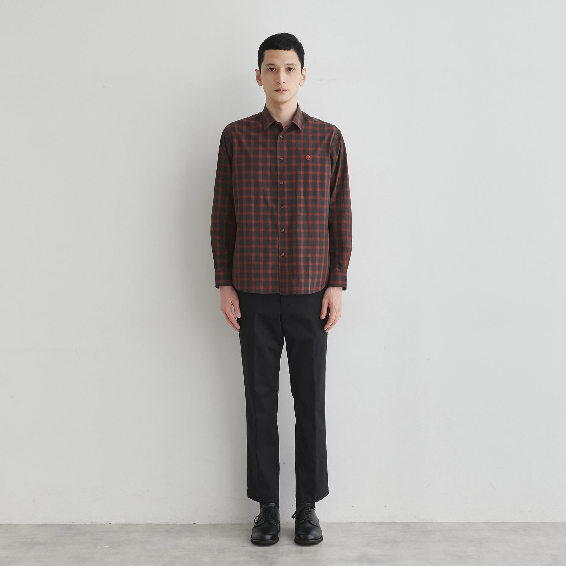 TAKEO KIKUCHI「【LIMITED】ダークチェック長袖シャツ」|シャツ・ブラウス|