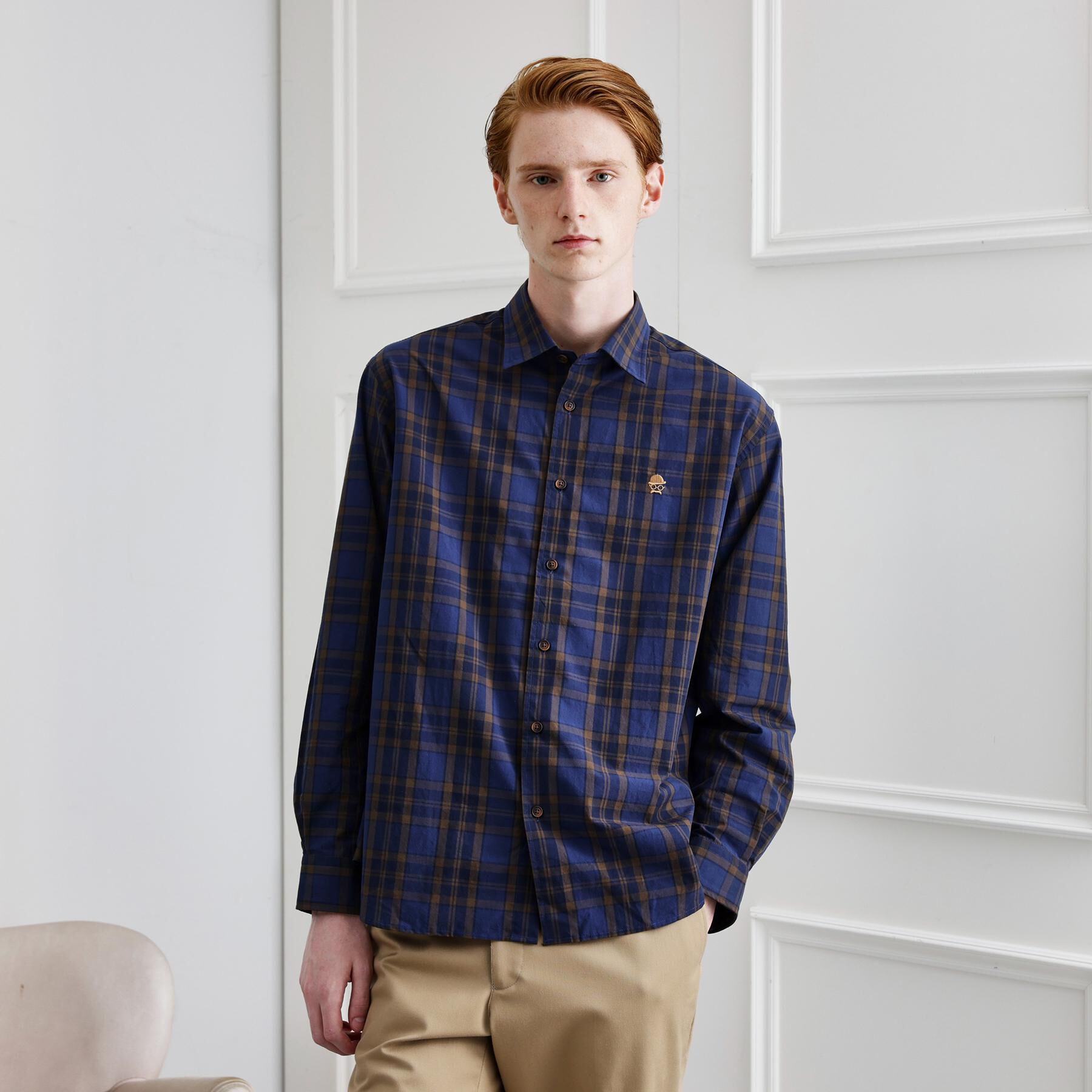 TAKEO KIKUCHI「【LIMITED】ダークチェック長袖シャツ」|シャツ・ブラウス|