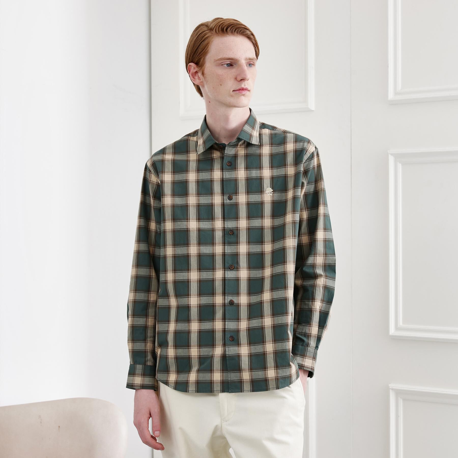 TAKEO KIKUCHI「【LIMITED】ダークチェック長袖シャツ」|シャツ・ブラウス|