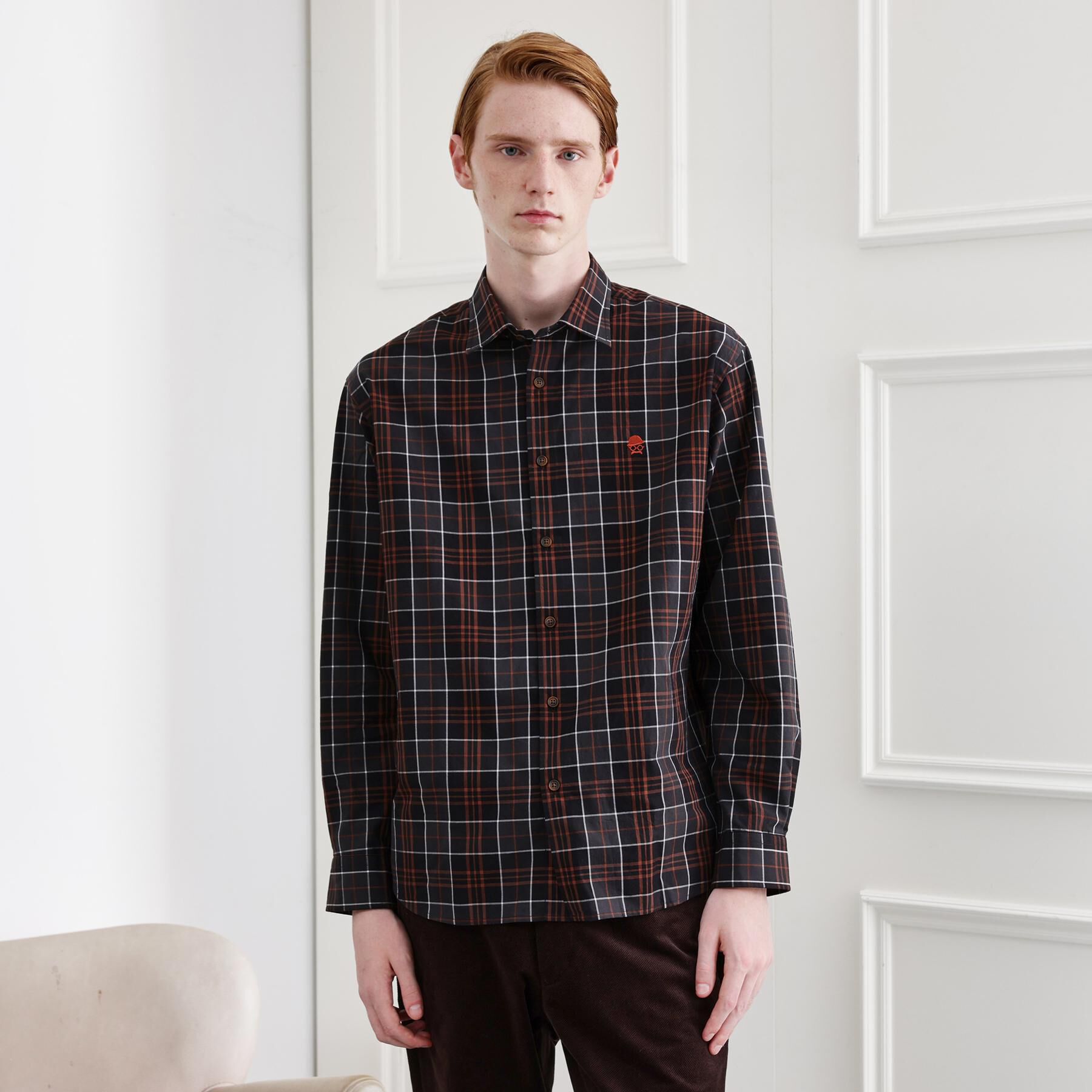 TAKEO KIKUCHI「【LIMITED】ダークチェック長袖シャツ」|シャツ・ブラウス|