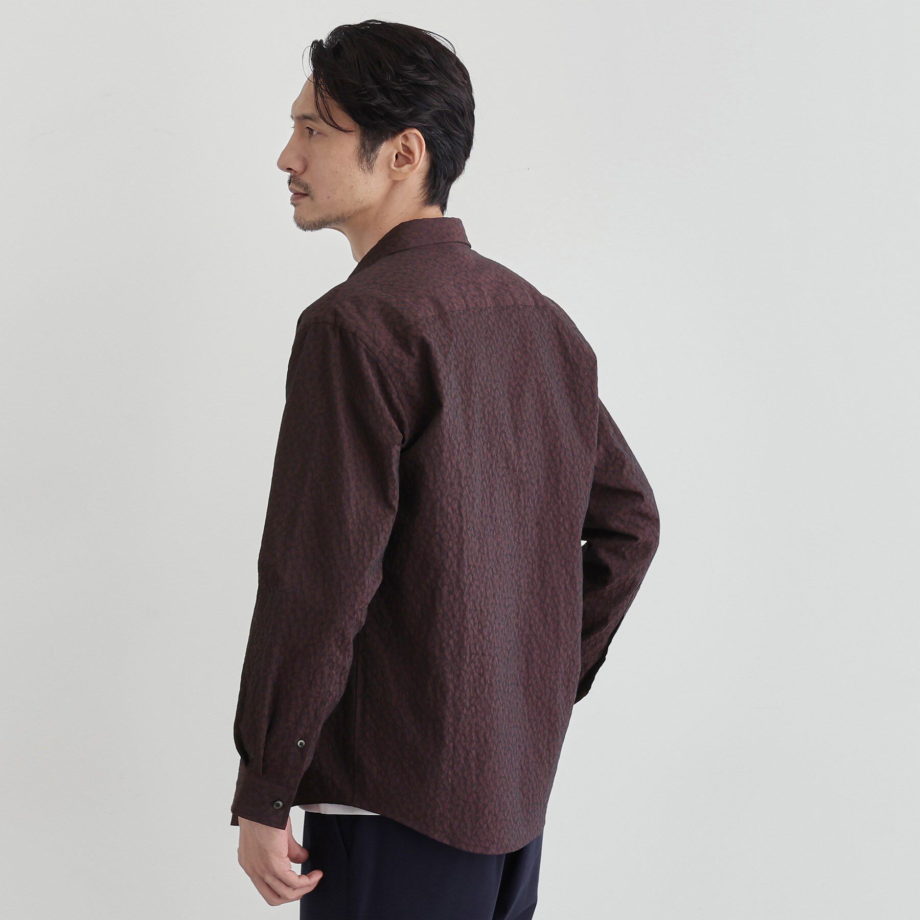 TAKEO KIKUCHI「【Made in JAPAN】播州織 ドビー千鳥シャツ」|シャツ・ブラウス|