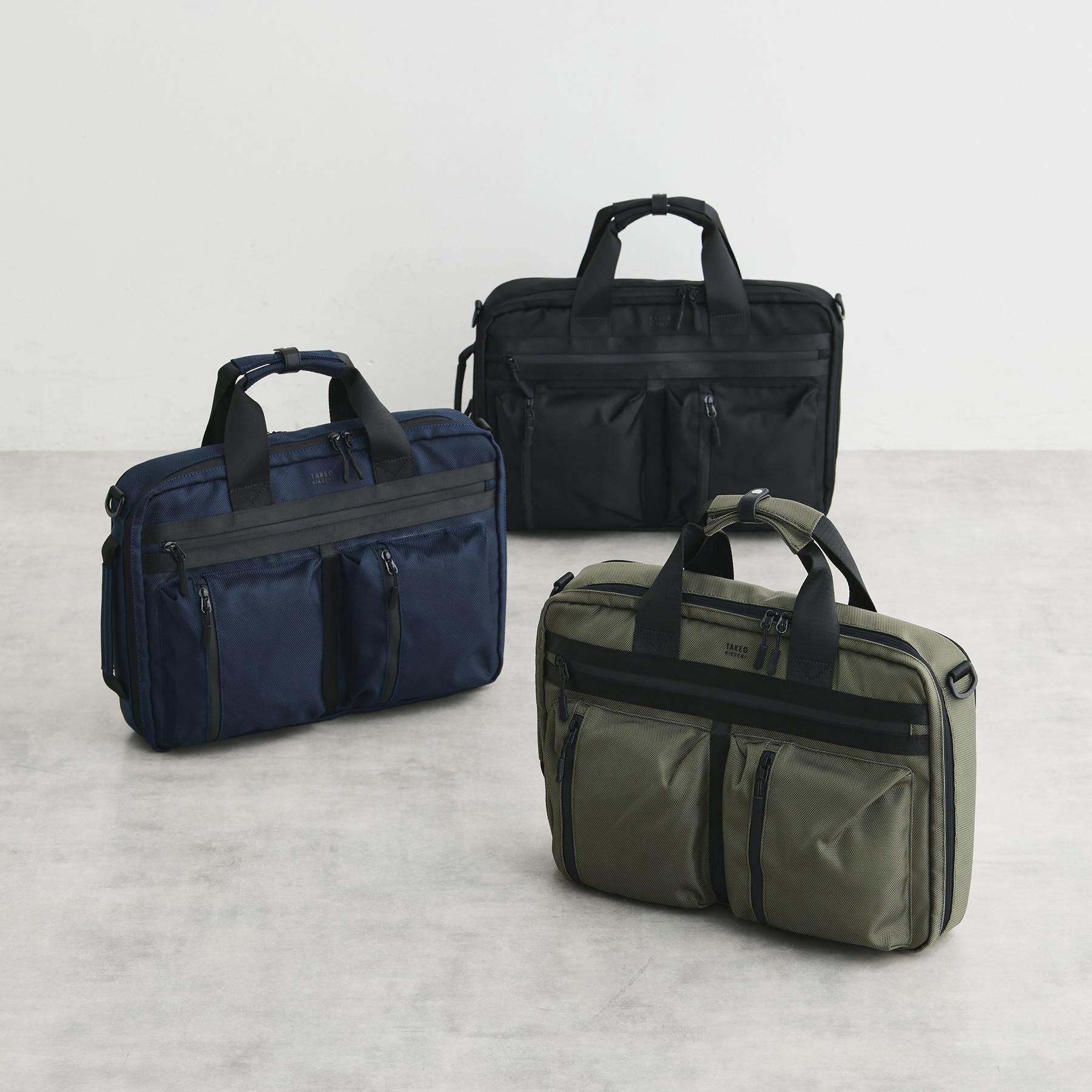 TAKEO KIKUCHI「【3WAY】ラージキャパシティ ブリーフバッグ」|ビジネスバッグ|