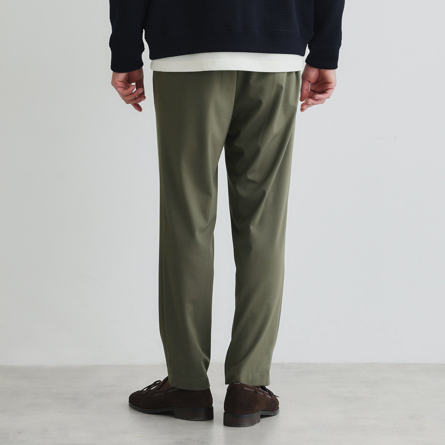 TAKEO KIKUCHI「サイドゴアウエスト スリム スラックス」|その他|