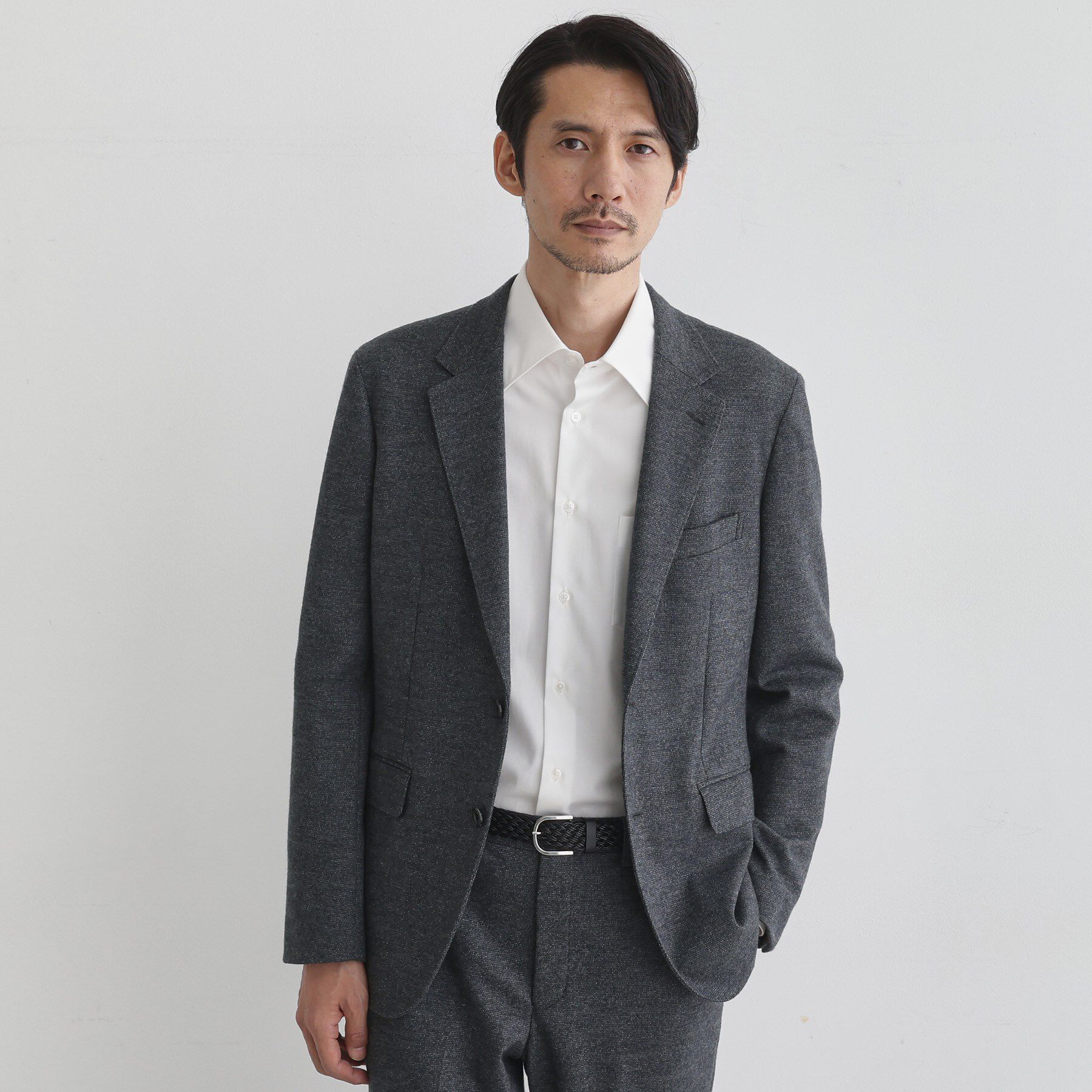 TAKEO KIKUCHI「【Sサイズ～】尾州織 ピンヘッドムリネ ジャケット」|スーツ|