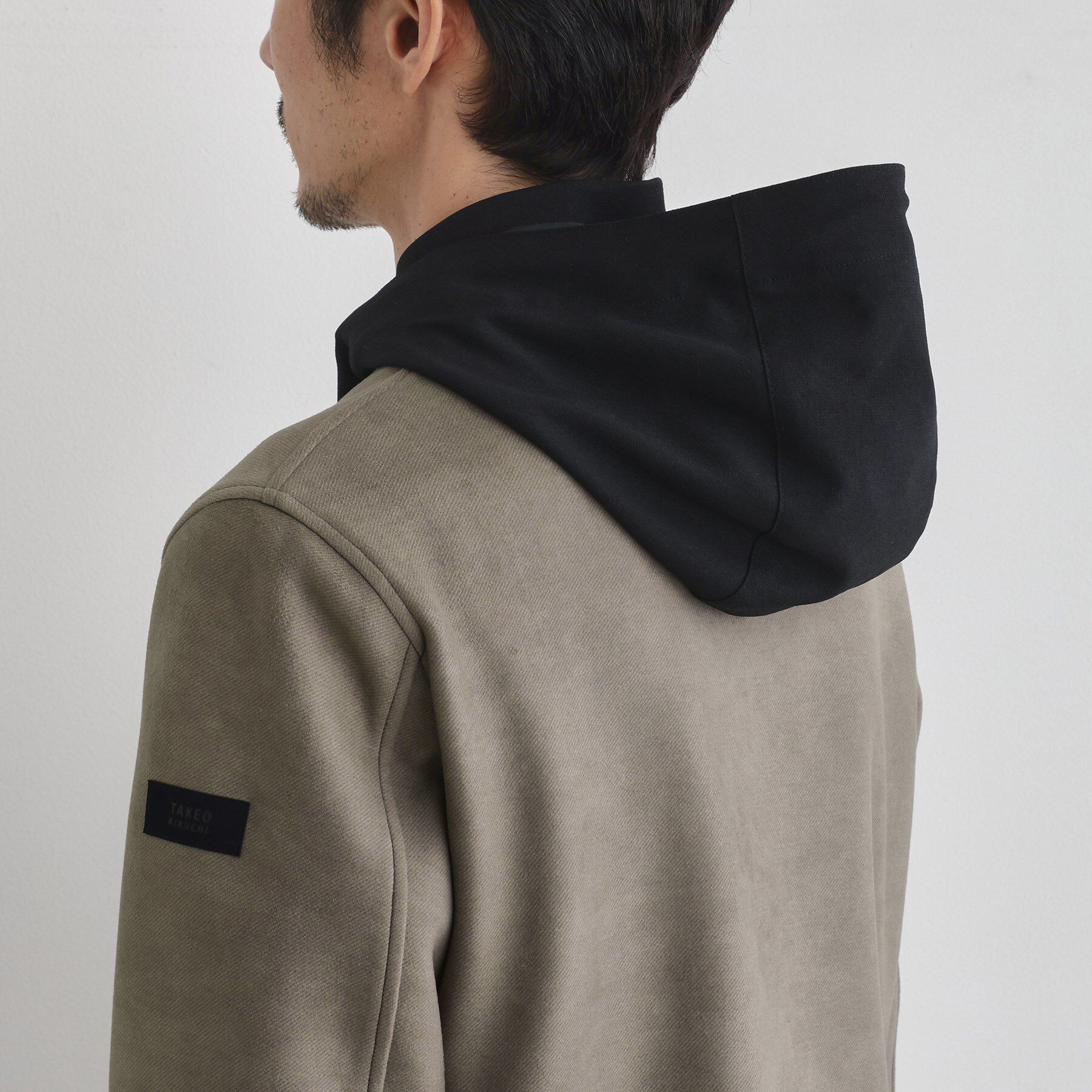 TAKEO KIKUCHI「【JUST ONE LAYER】ダウンファブリック ジップアップ フード ブルゾン」|ブルゾン・スタジャン|