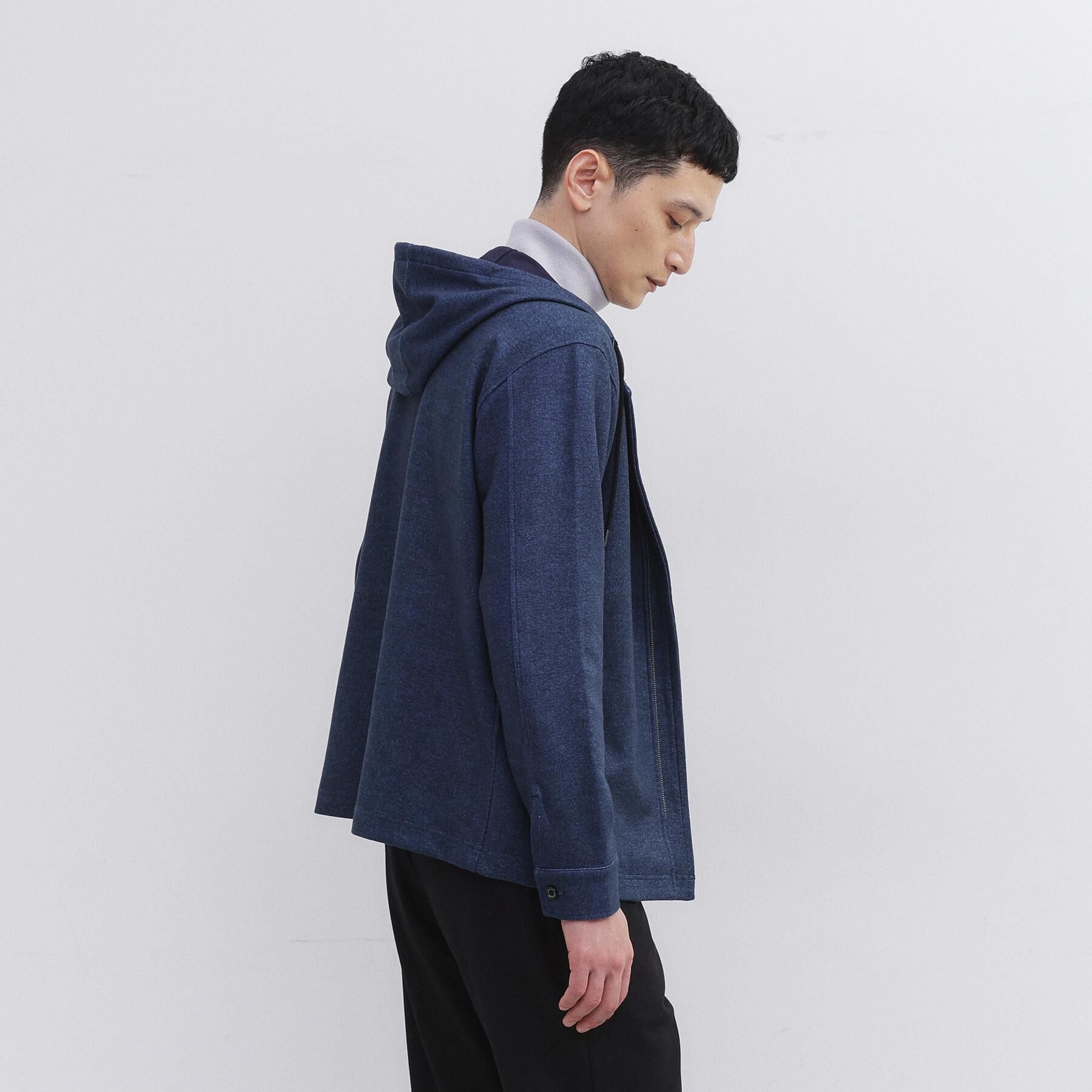 TAKEO KIKUCHI「【JUST ONE LAYER】ダウンファブリックZIPパーカー」|パーカー|