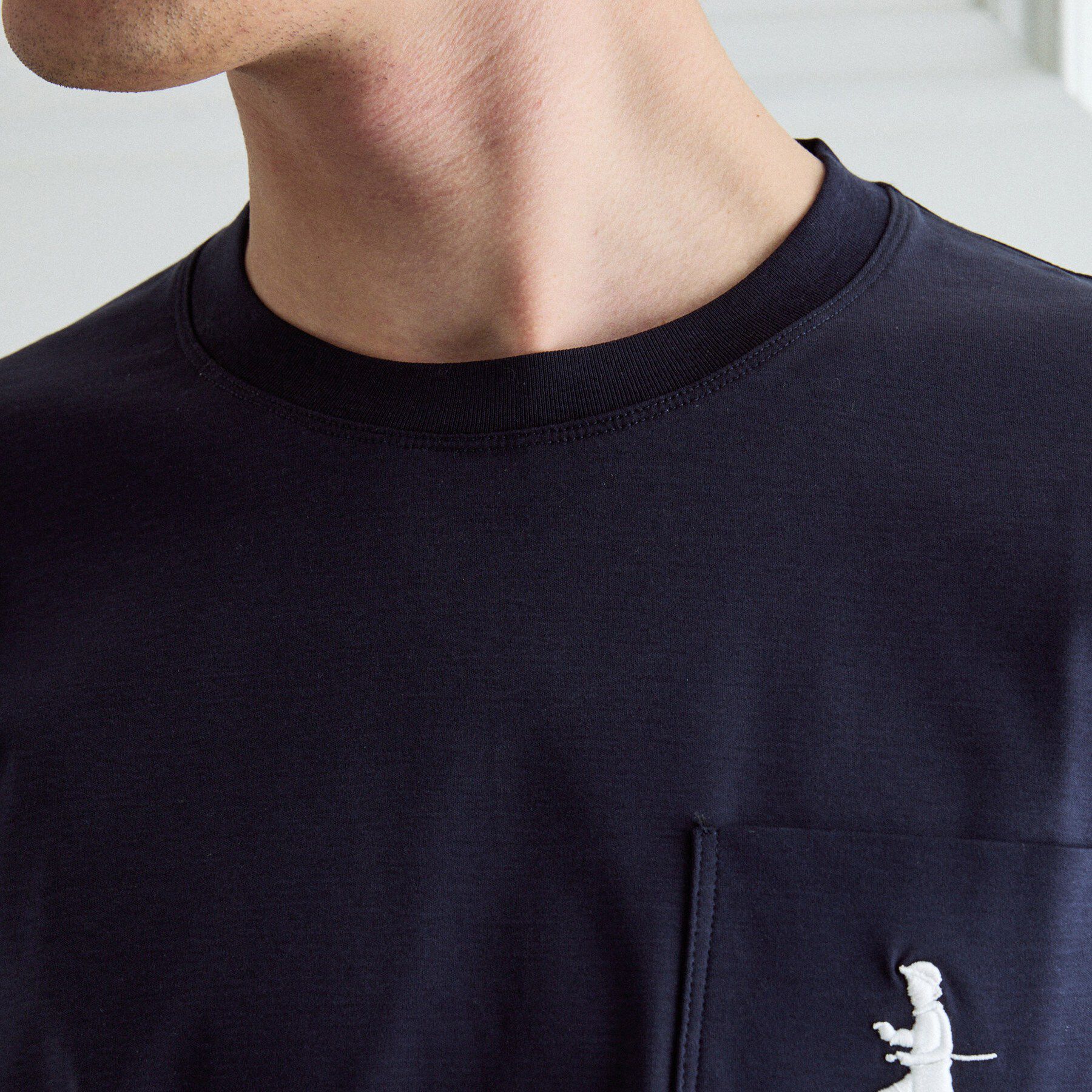 TAKEO KIKUCHI「【BOWLER HAT LABEL】アイスクリアコットンボーラーハットウォーカー 半袖ポケT」|Tシャツ・カットソー|